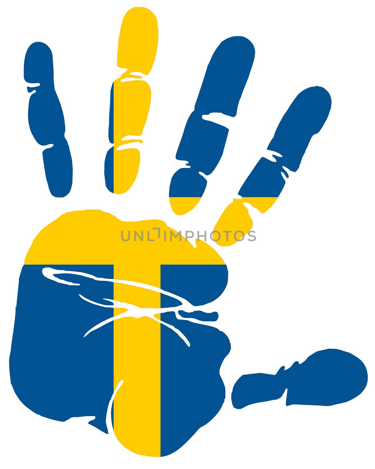 handprint Sweden by nadil