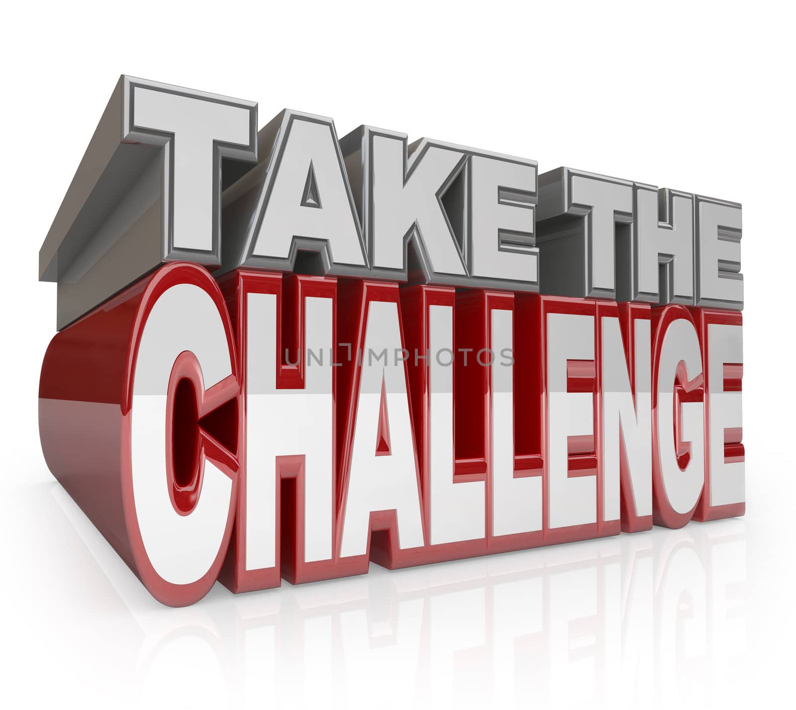Take the Challenge 3D Words Action Initiative by iQoncept