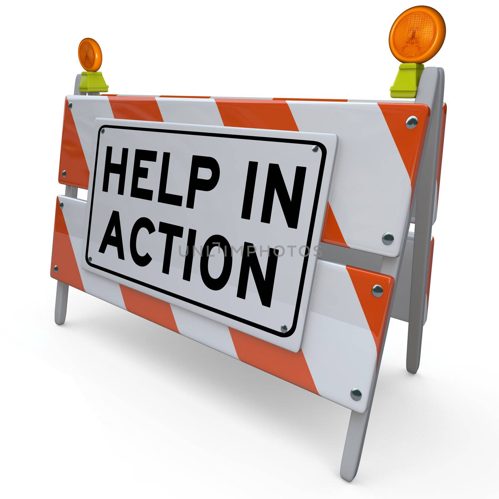 Help in Action Barricade Barrier Improvement Project by iQoncept