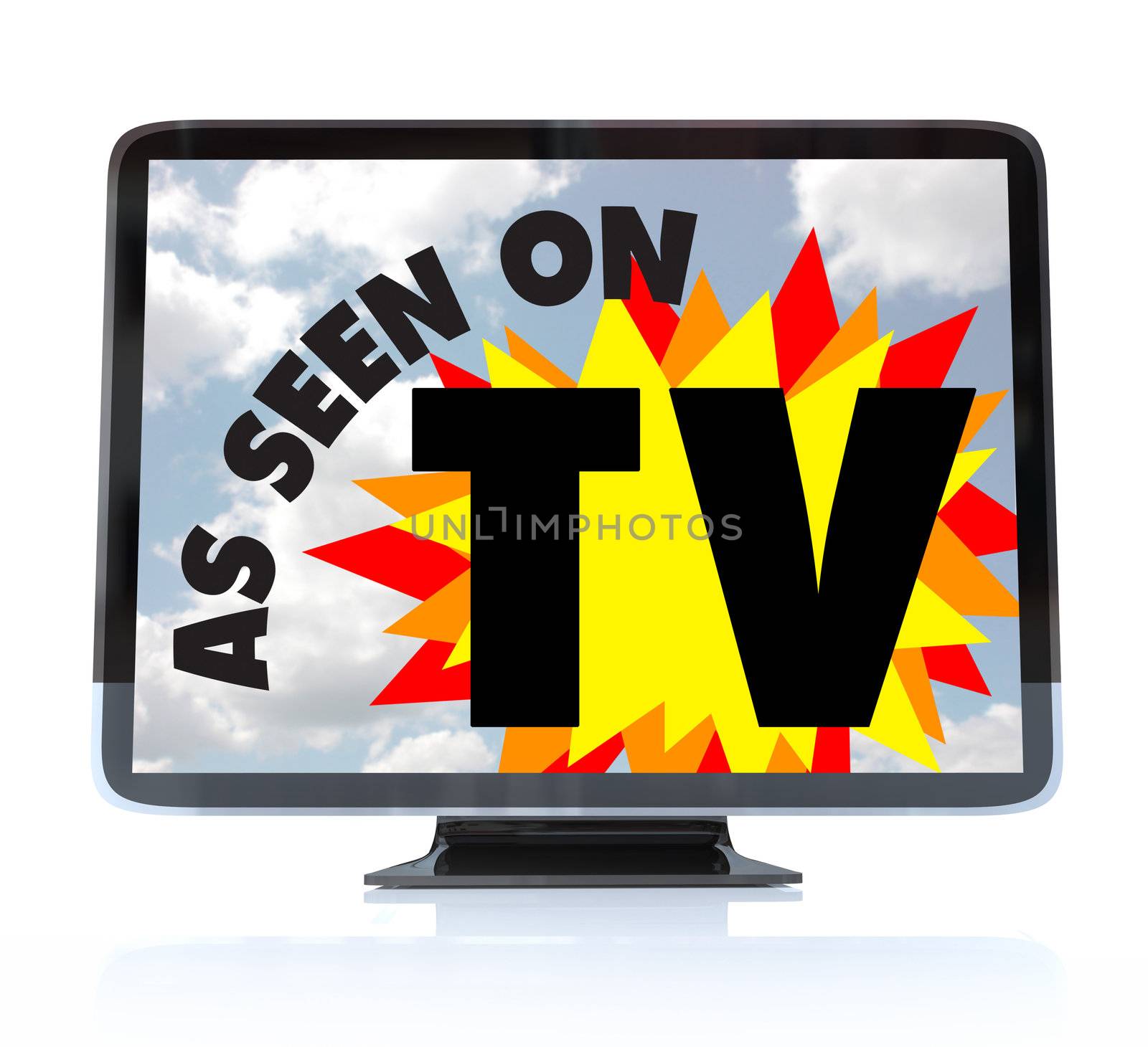 As Seen on TV - High Definition Television HDTV by iQoncept