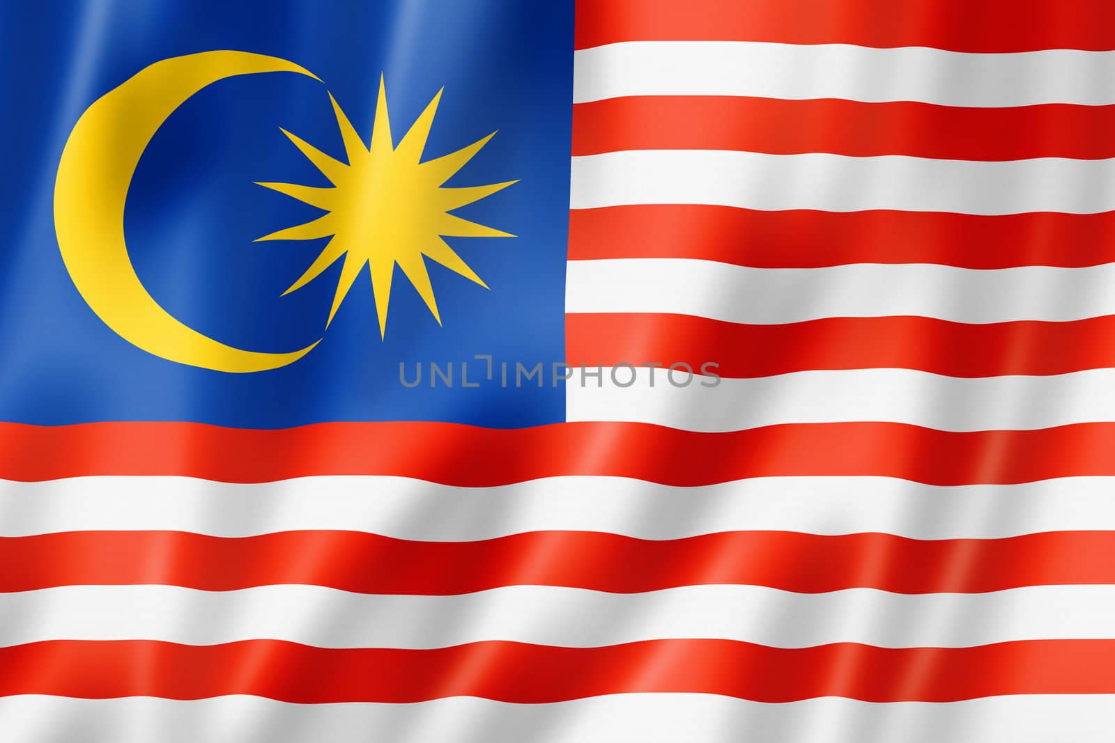 Malaysian flag by daboost