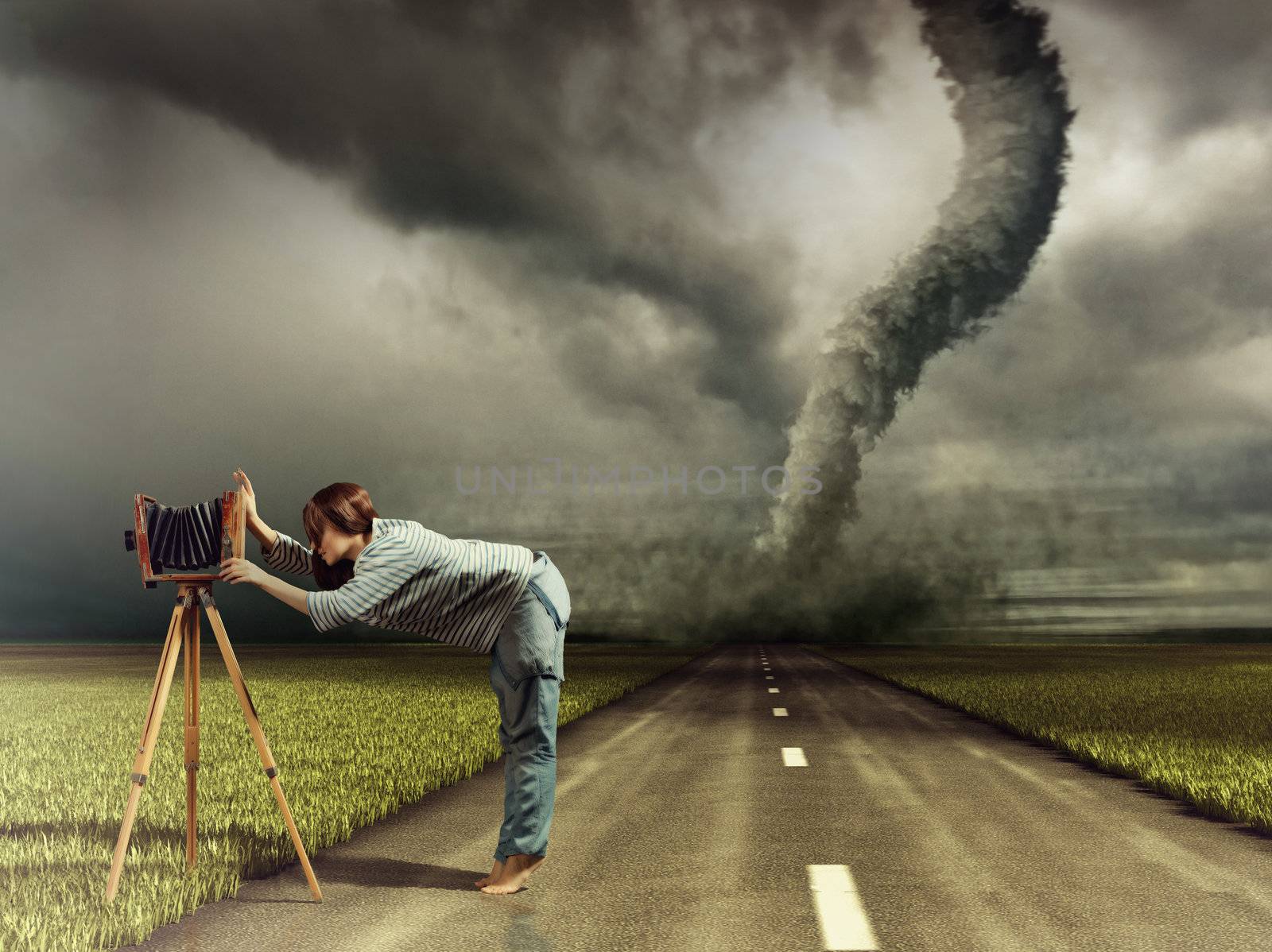 photographer and tornado by vicnt