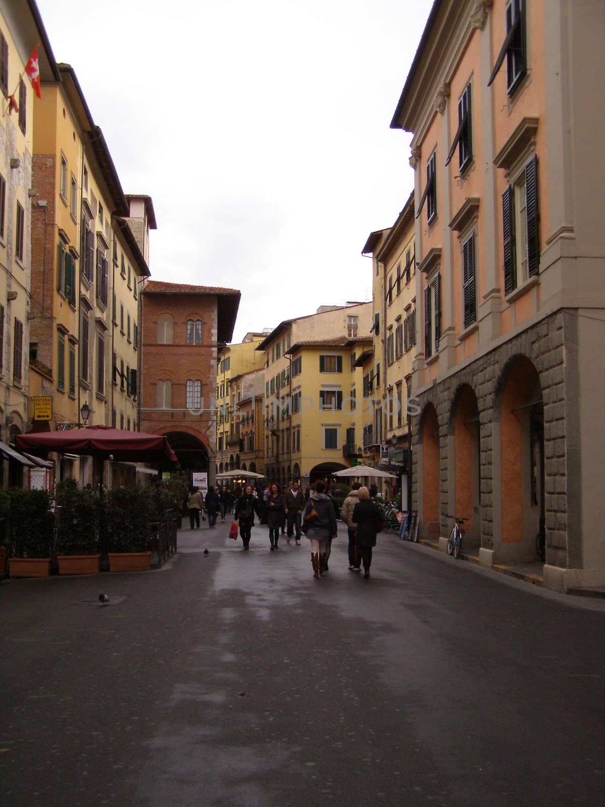 Pisa, medieval small town in Tuscany