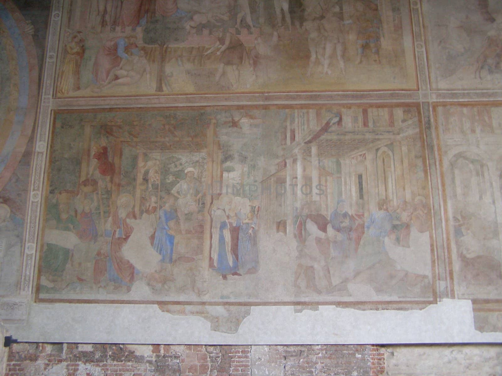 Pisa, medieval small town in Tuscany