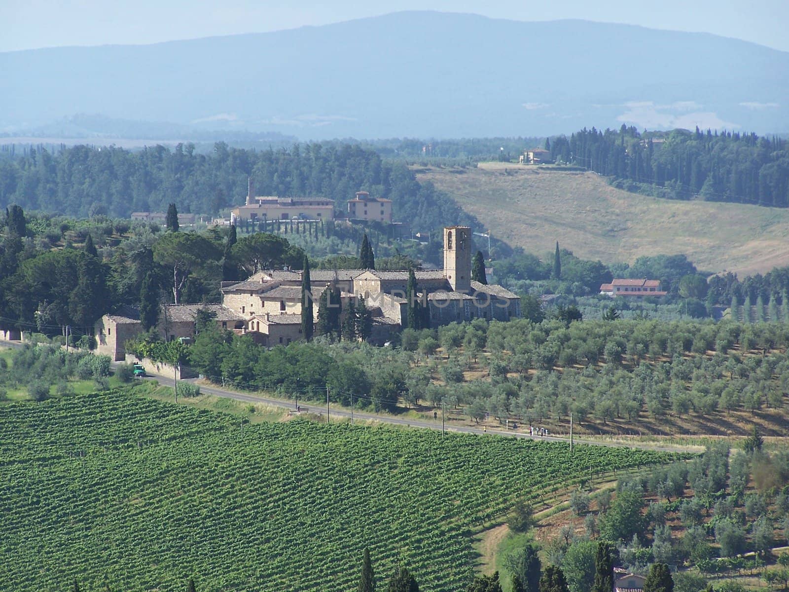 San Gimignano, medieval small town near Florence