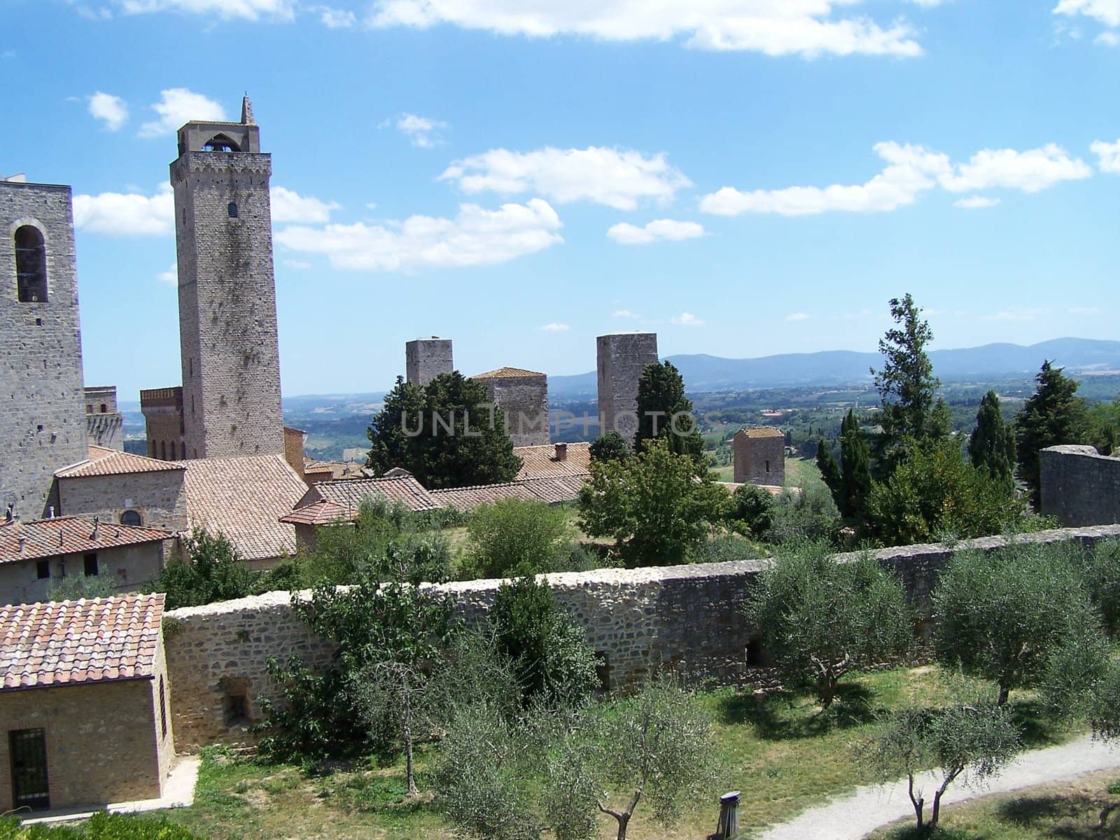 San Gimignano, medieval small town near Florence