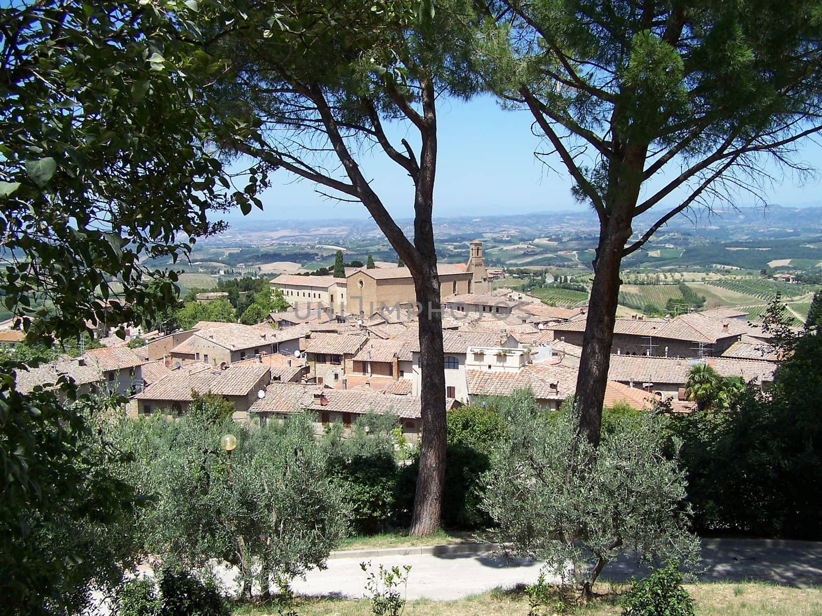 San Gimignano, medieval small town near Florence