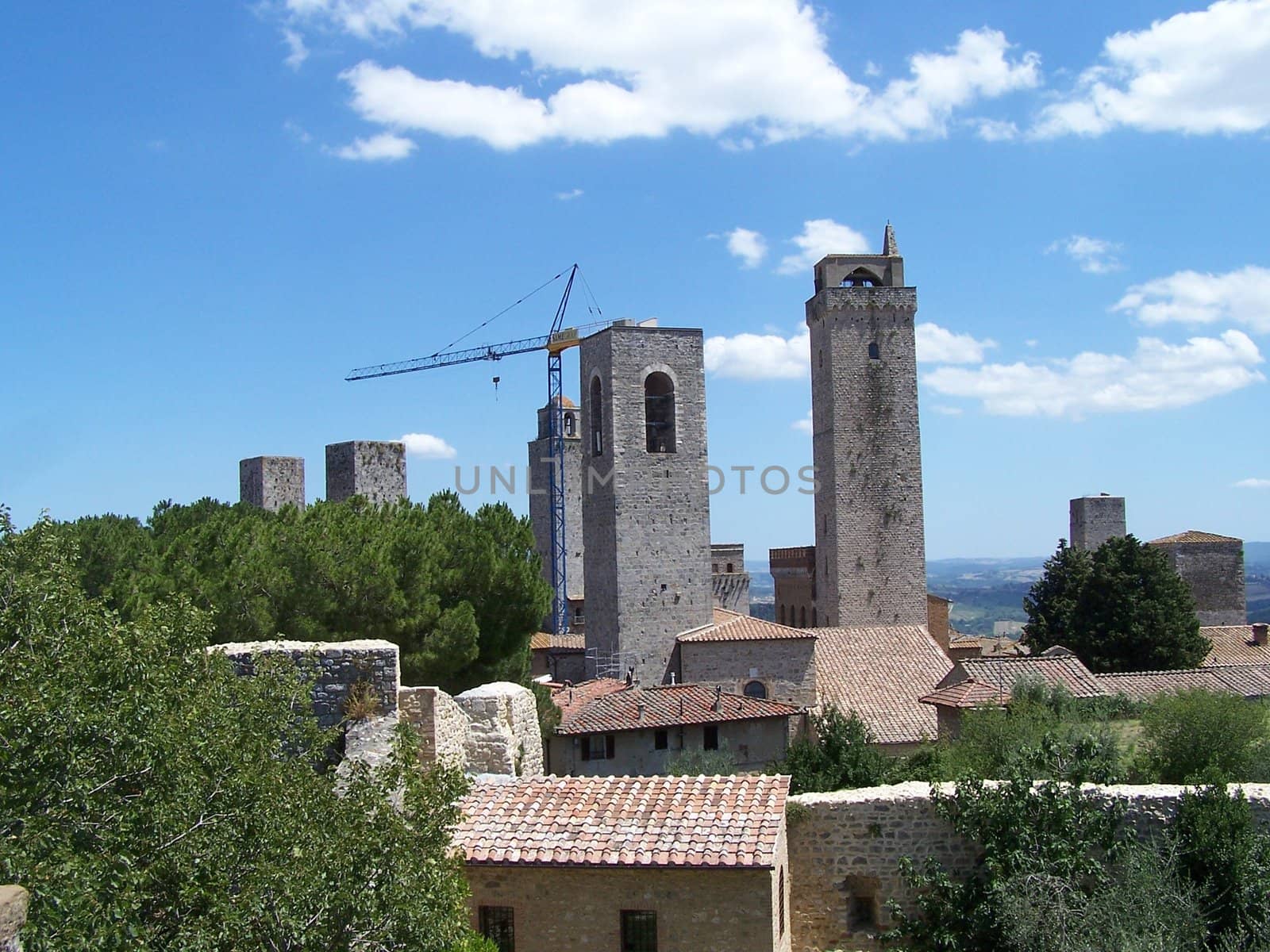 San Gimignano, medieval small town near Florence