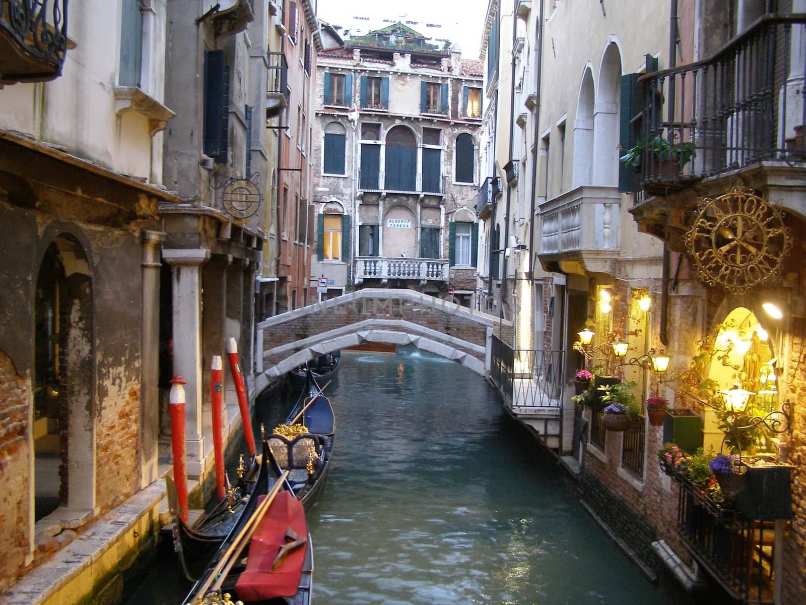 Venice, a unique and picturesque ancient town in Italy