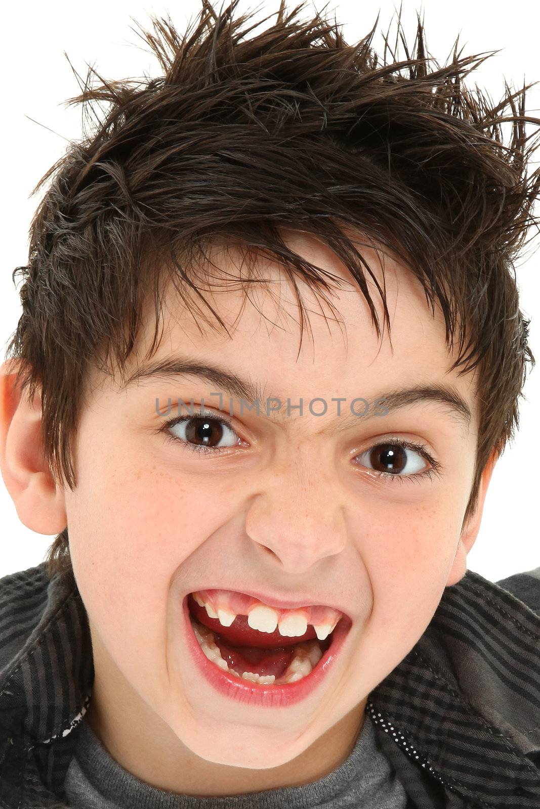 Crazy Face Close Up Child by duplass