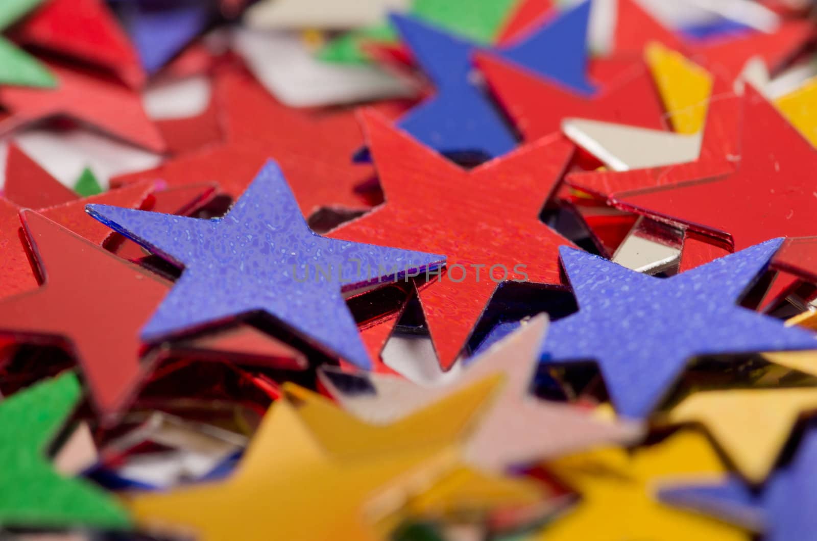 Colored stars background