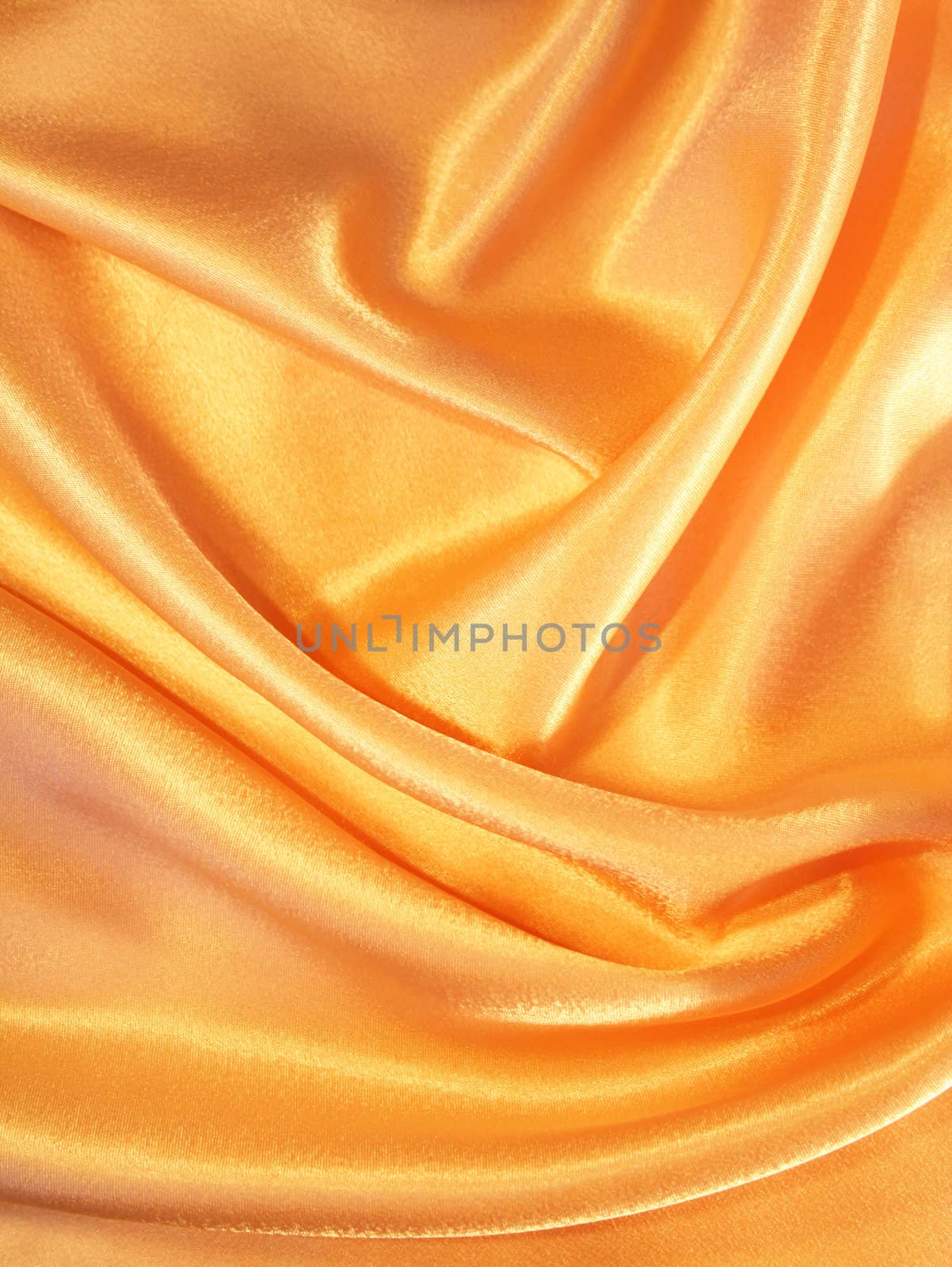 Smooth elegant golden satin can use as background