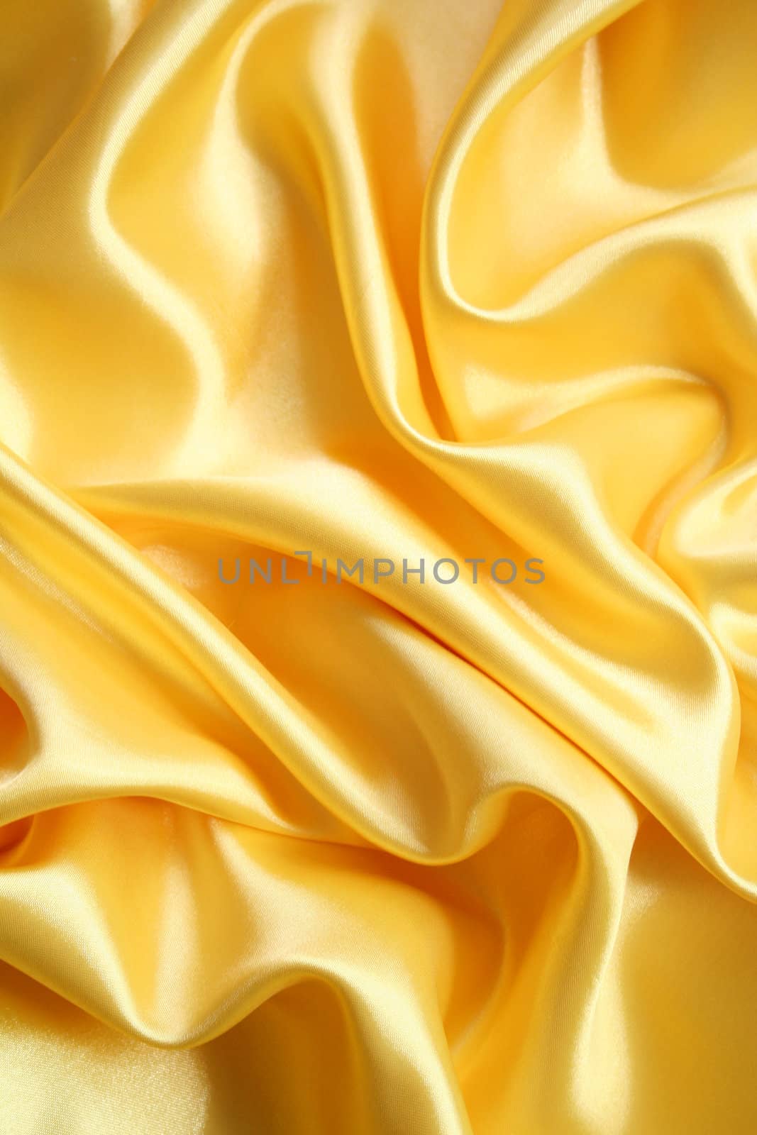 Smooth elegant golden silk can use as background 