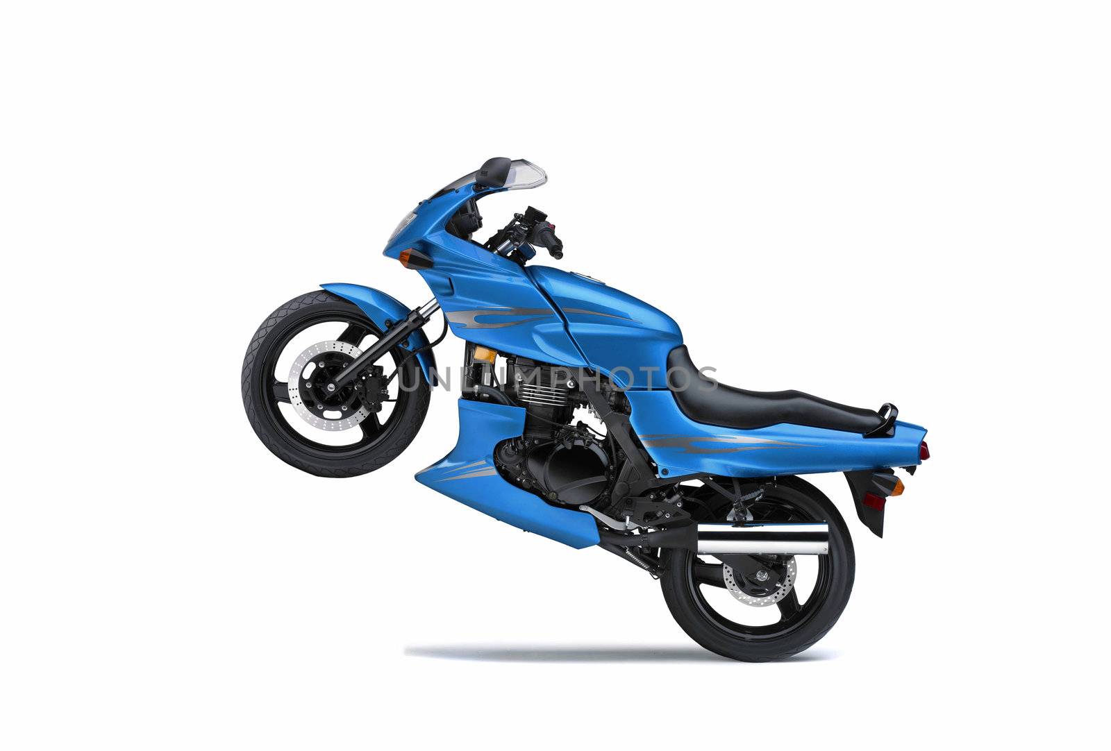 Prototype moto on white background