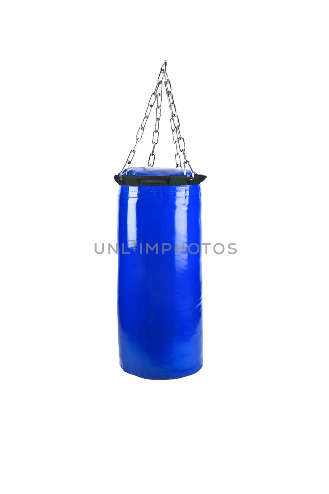 punching bag isolated