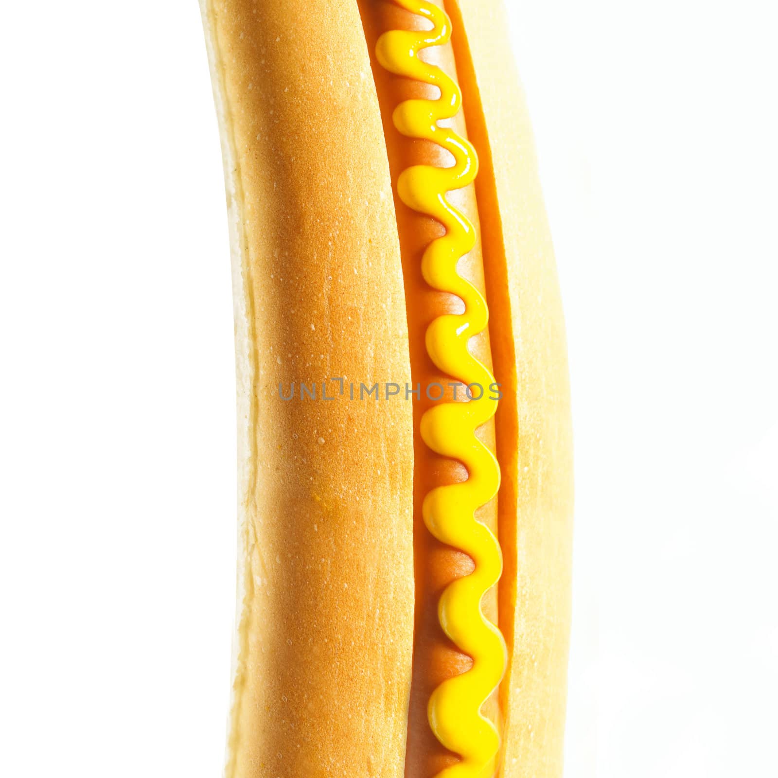 hot dog on white background by ozaiachin