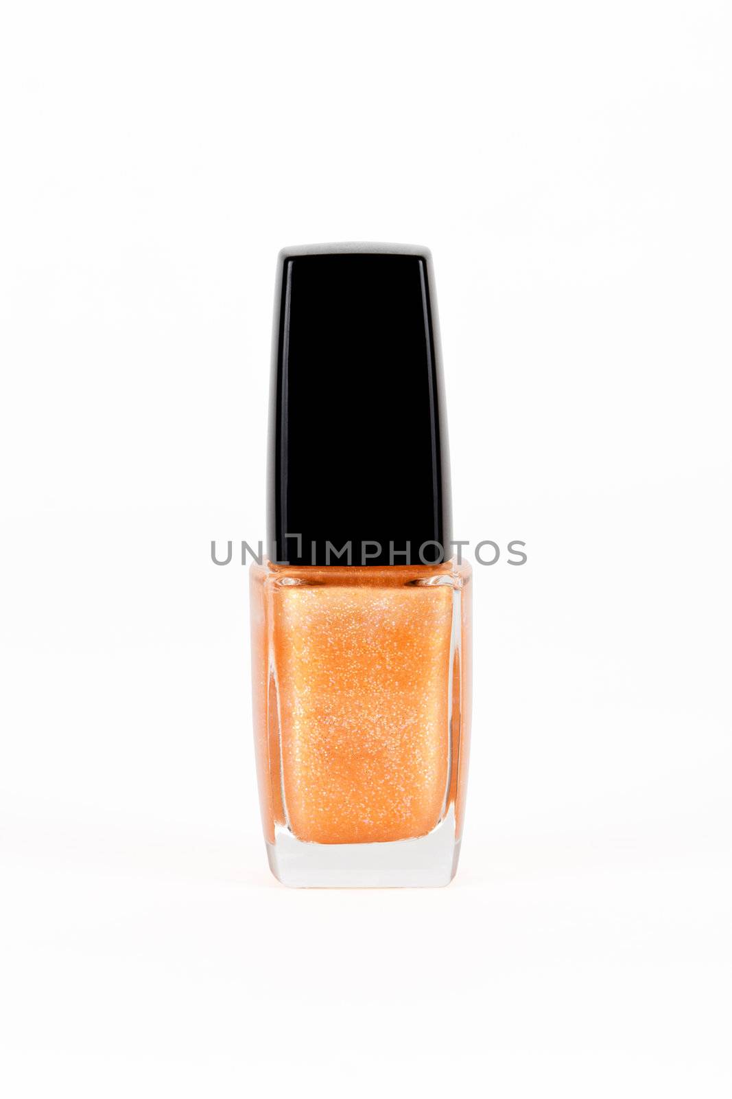 Golden nail polisher