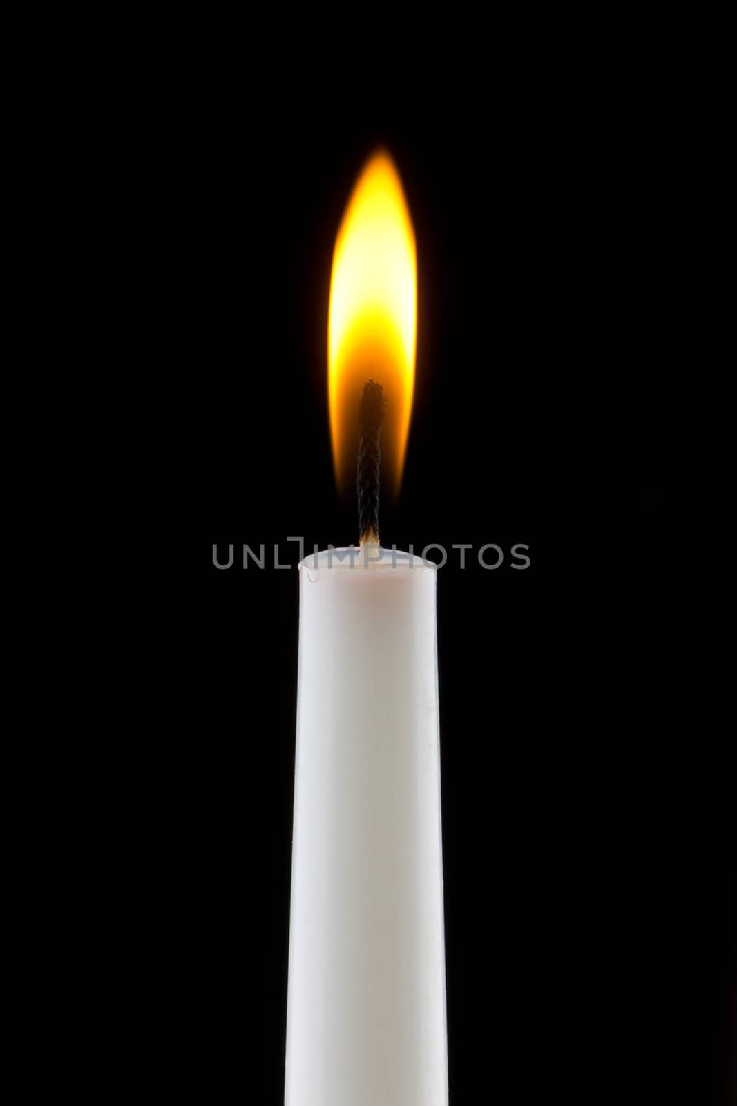 burning candle