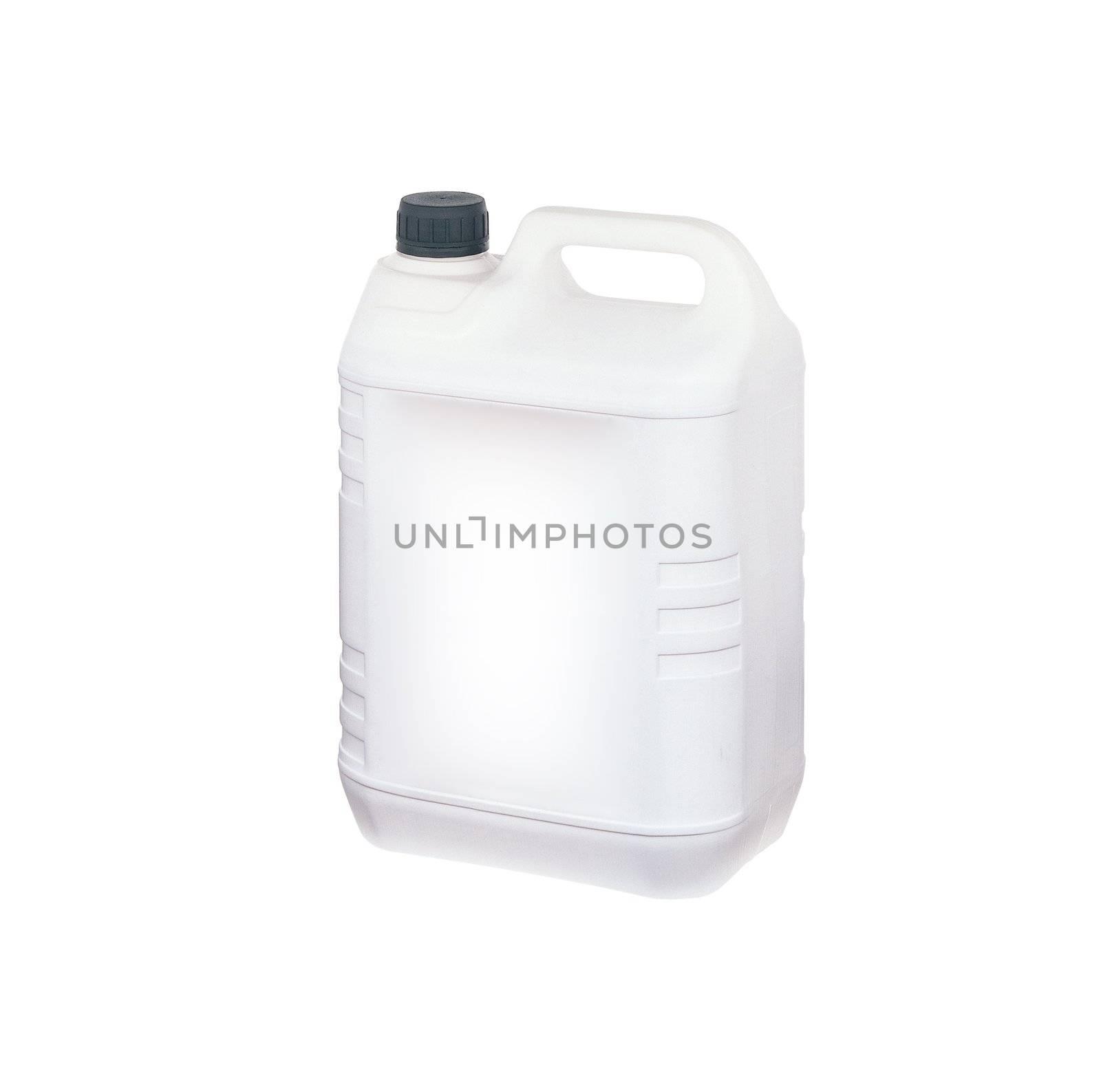 White plastic container