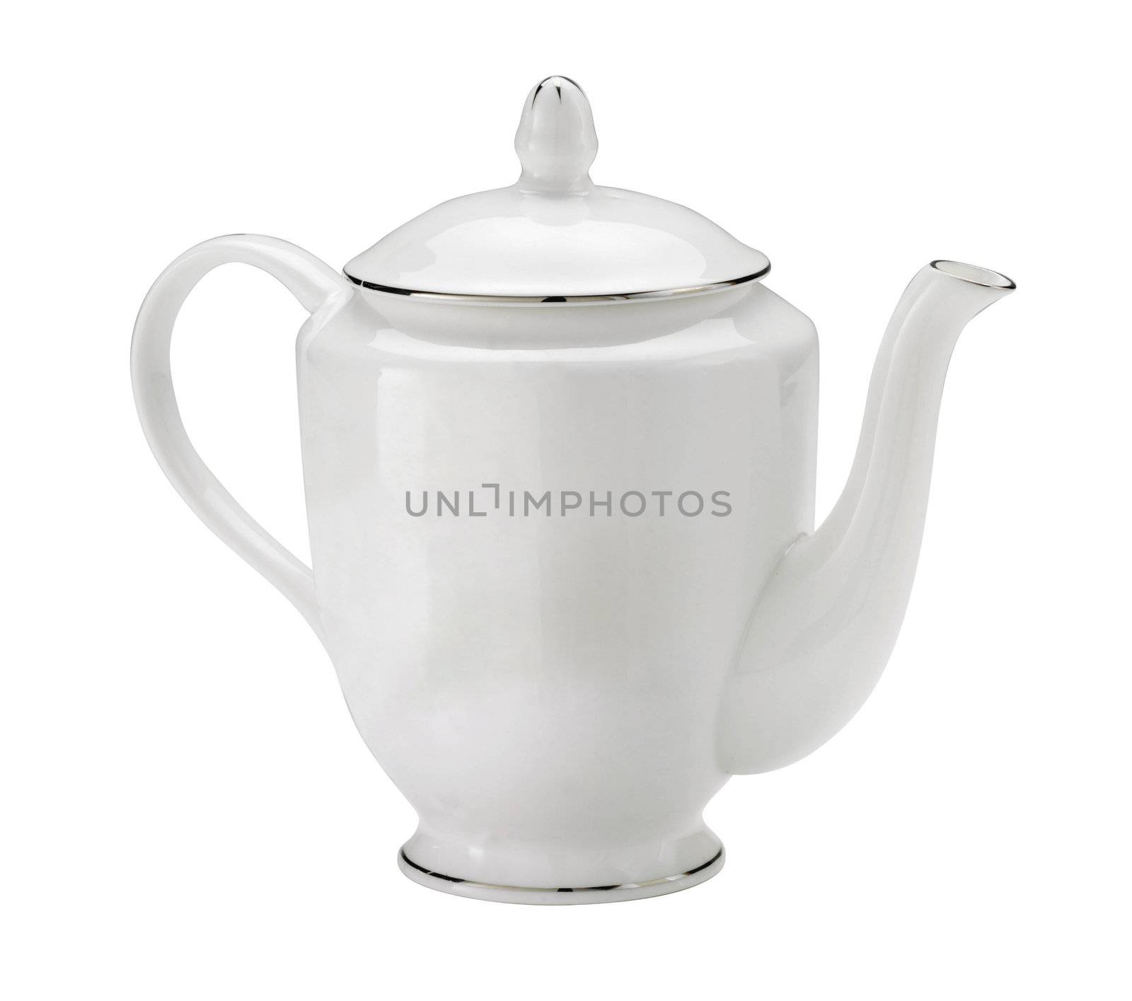 teapot isolated on white