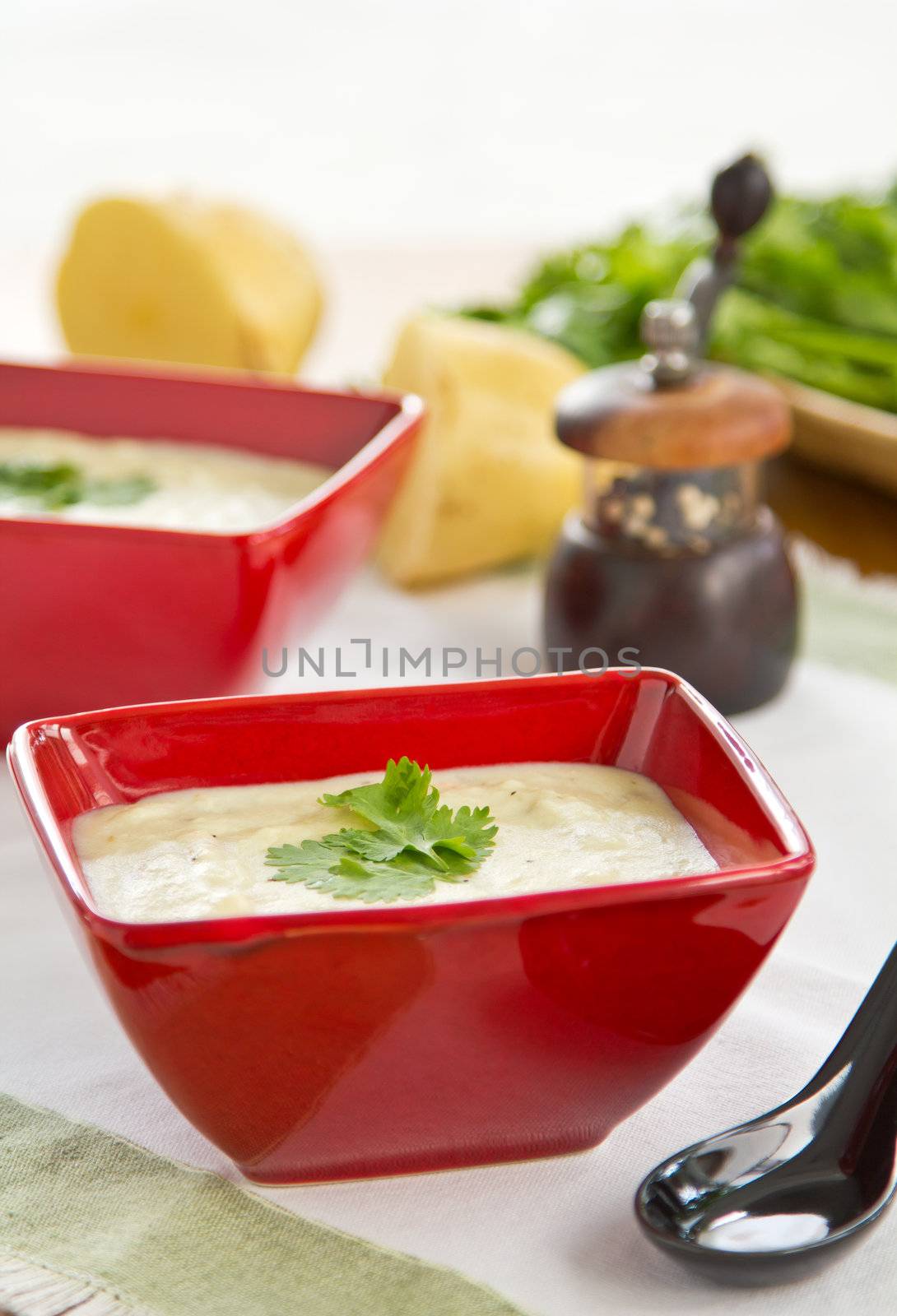 Potato soup by vanillaechoes