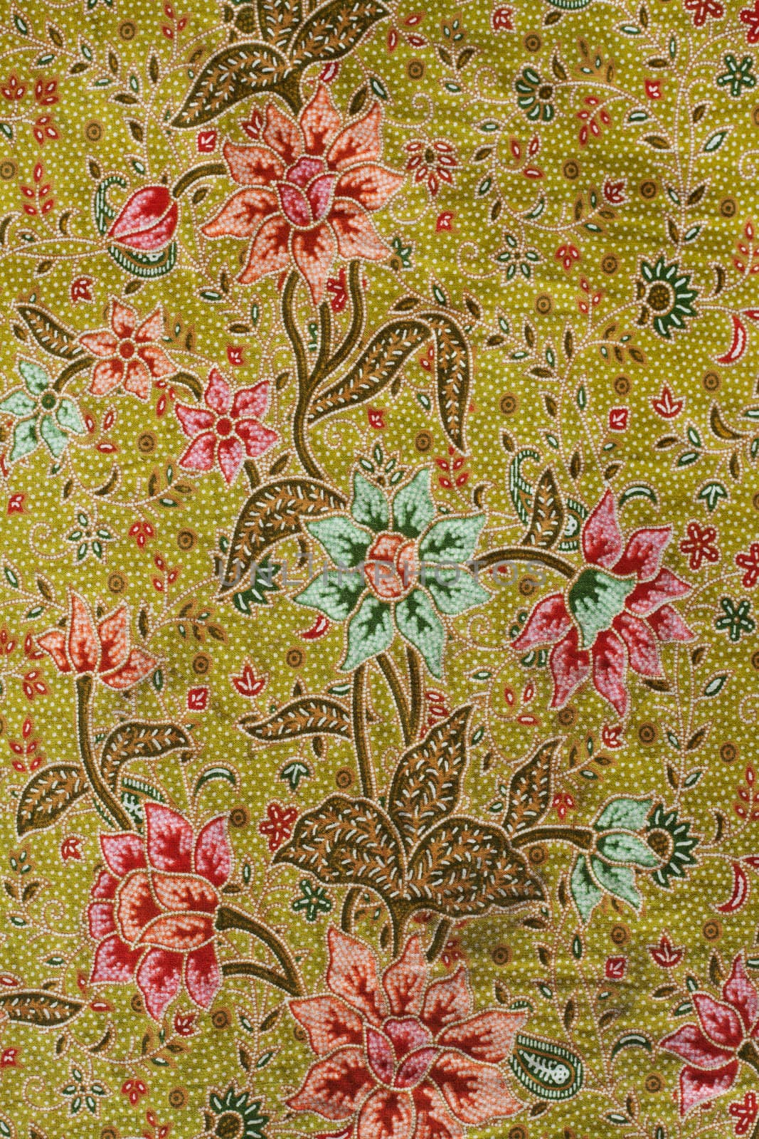 Batik design in Thailand