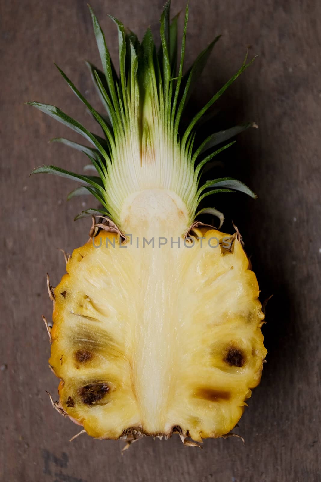 Pineapple ripe fruit