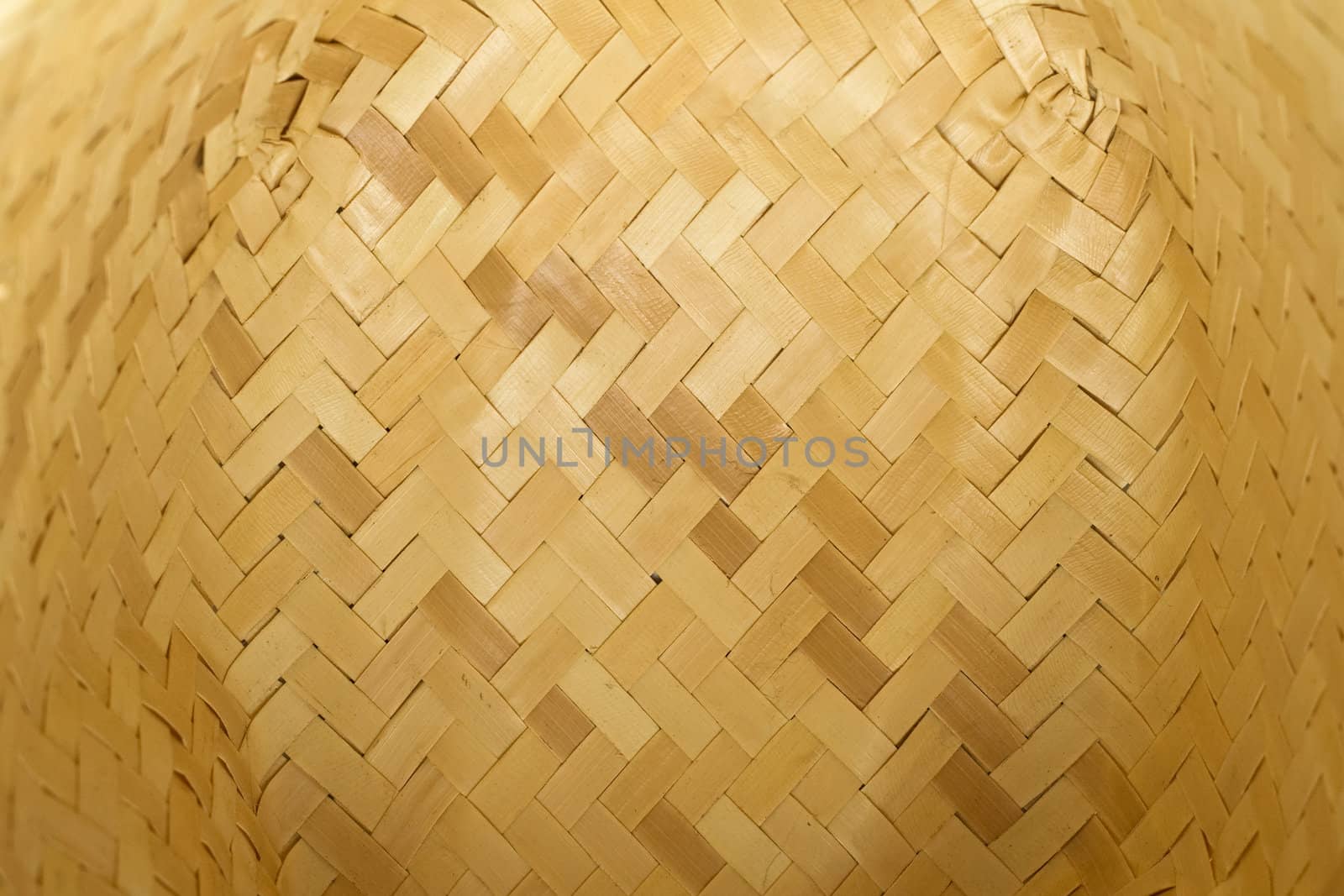 Close up of a basket texture