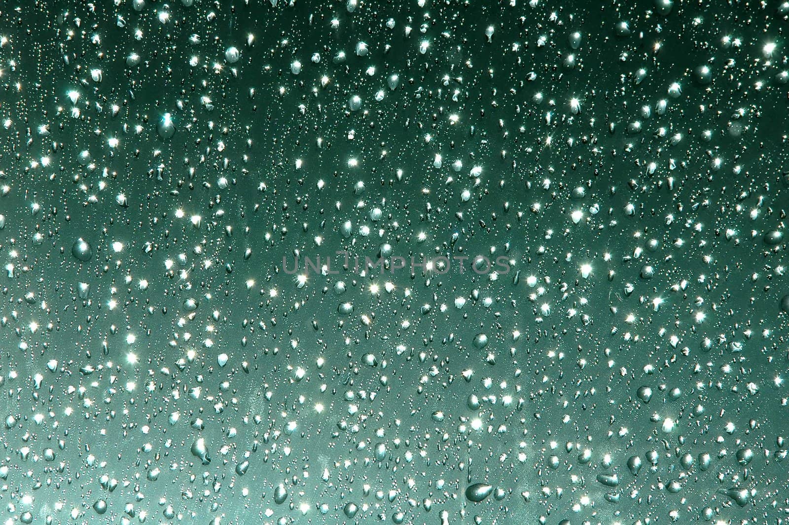 water drop on glass