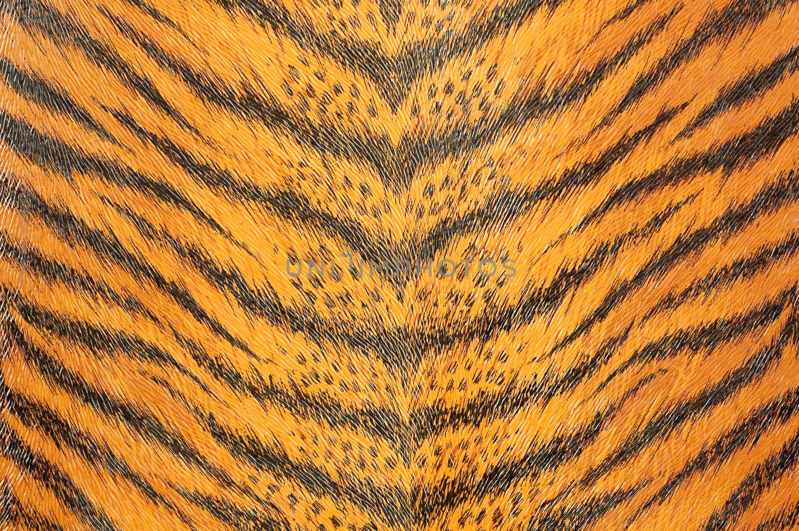 artificial tiger skin