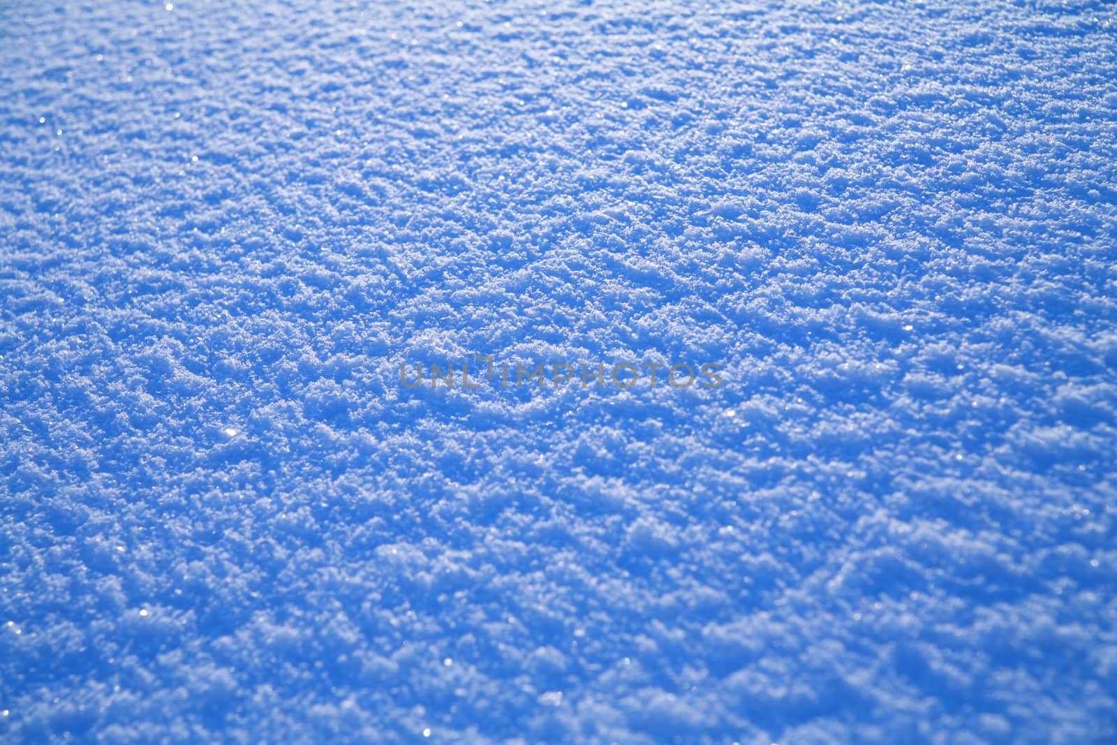 Details of a beautiful snow surface perfect for backgrounds on greeting cards etc.