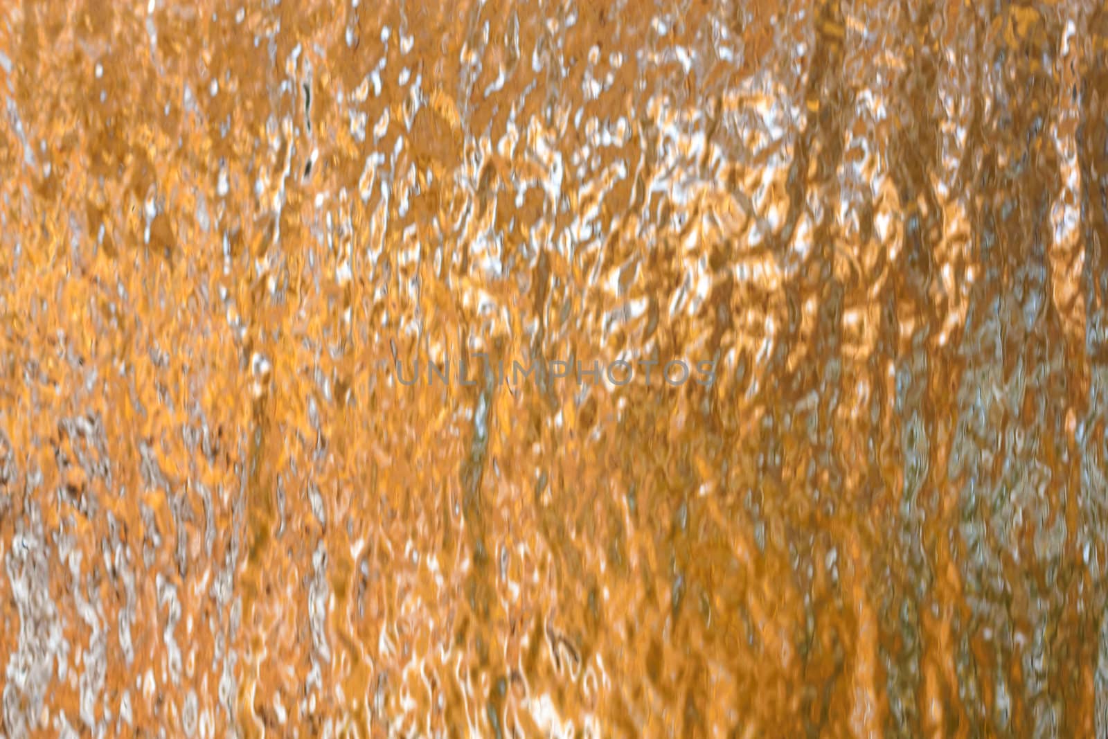 golden background water