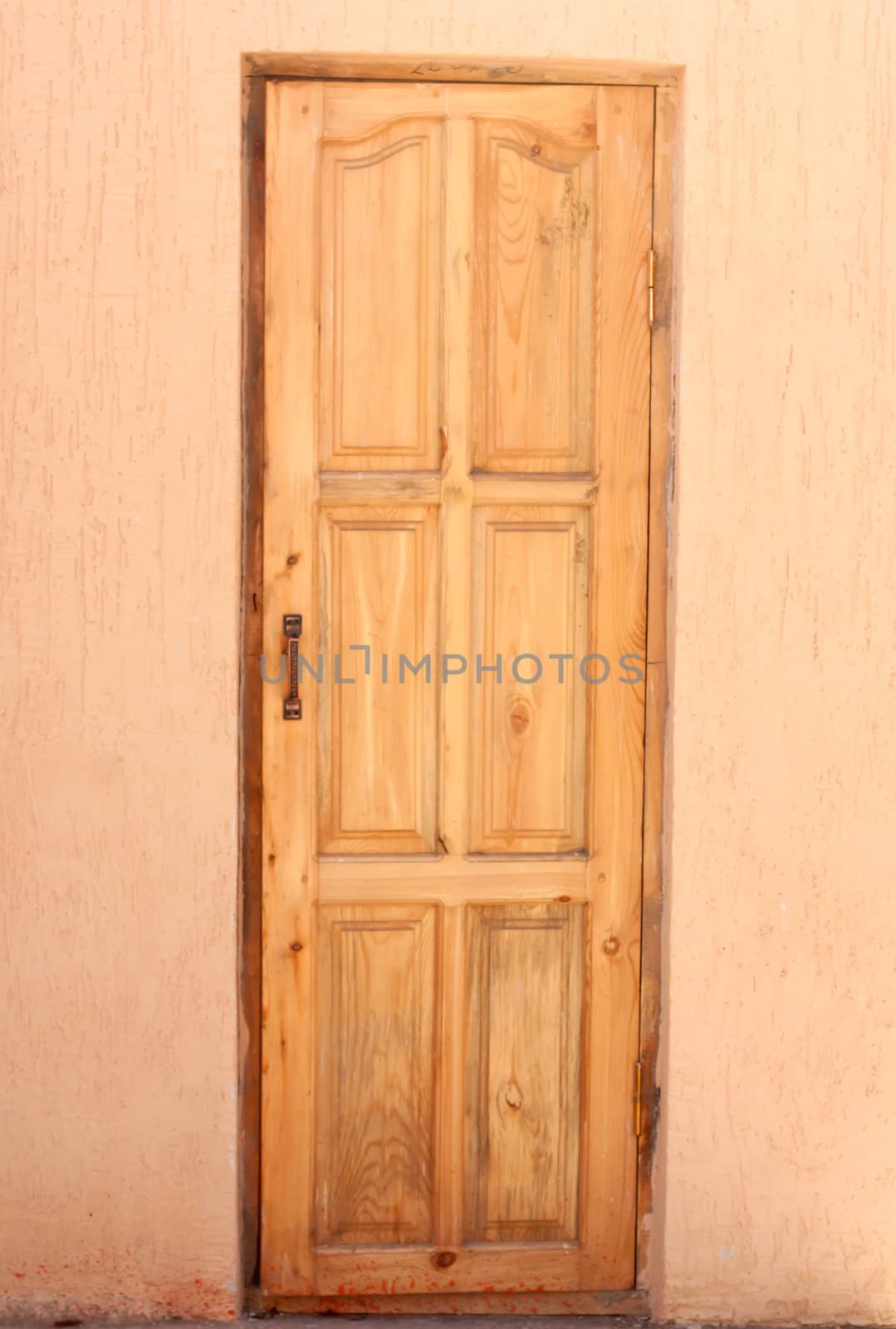 Old wooden door, background 
