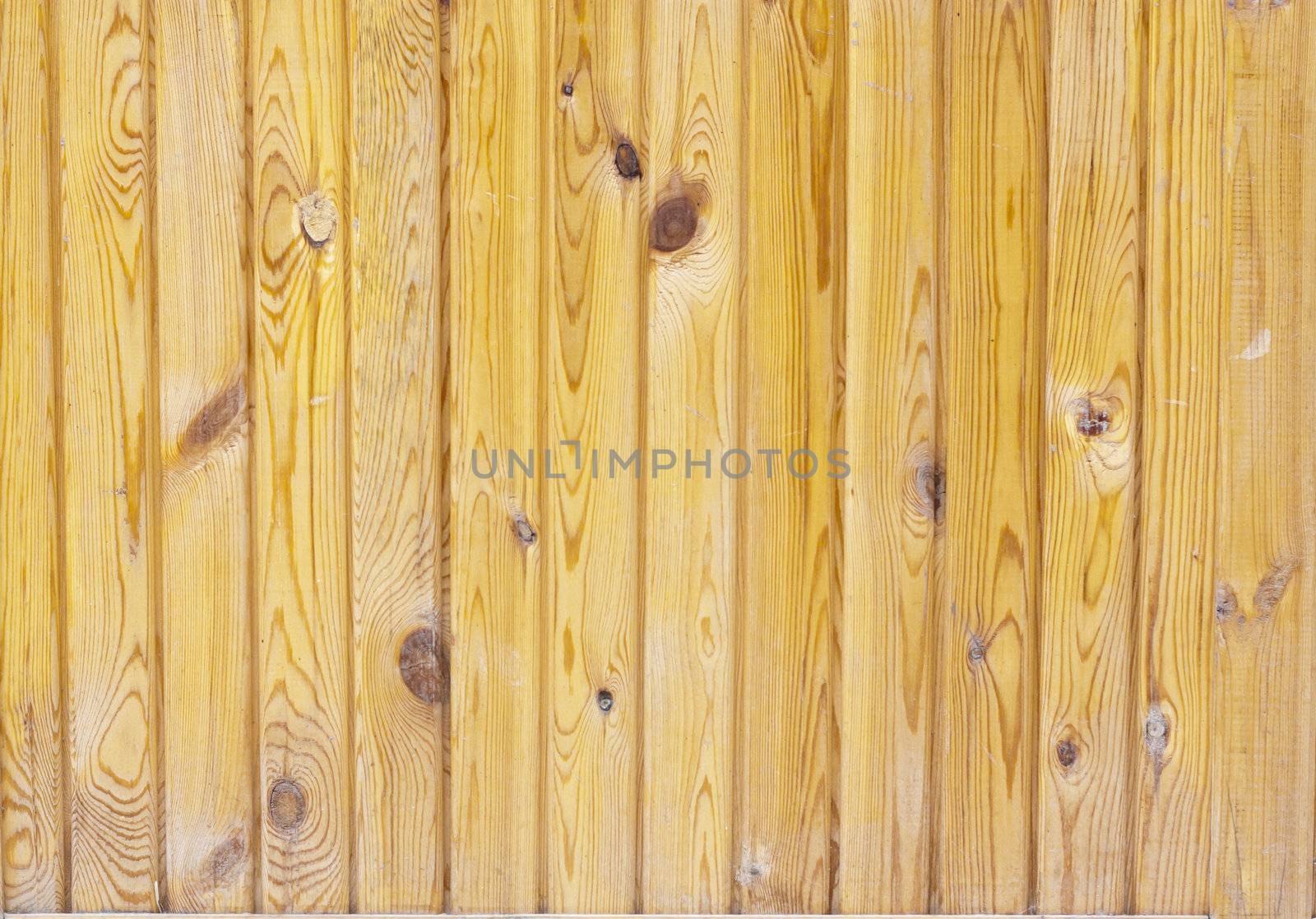 Close up of gray wooden fence panels by schankz