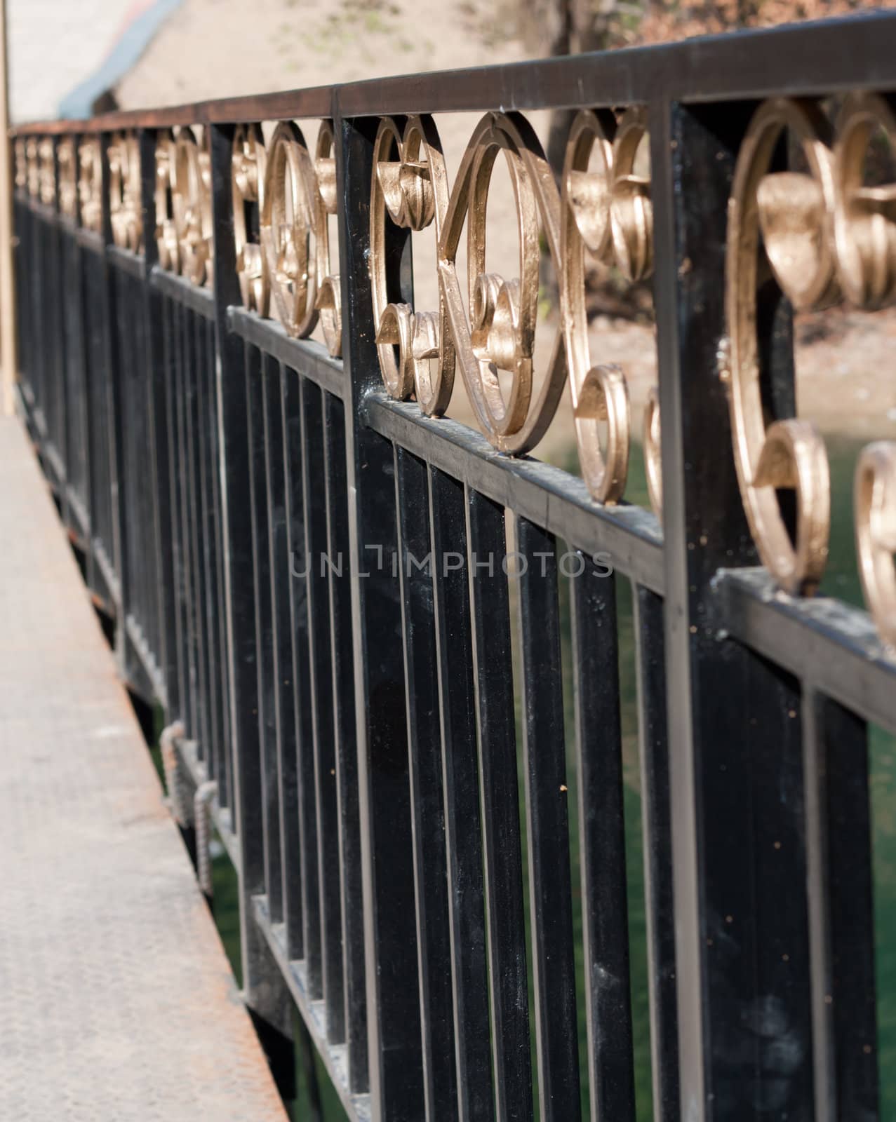 Metal fence 