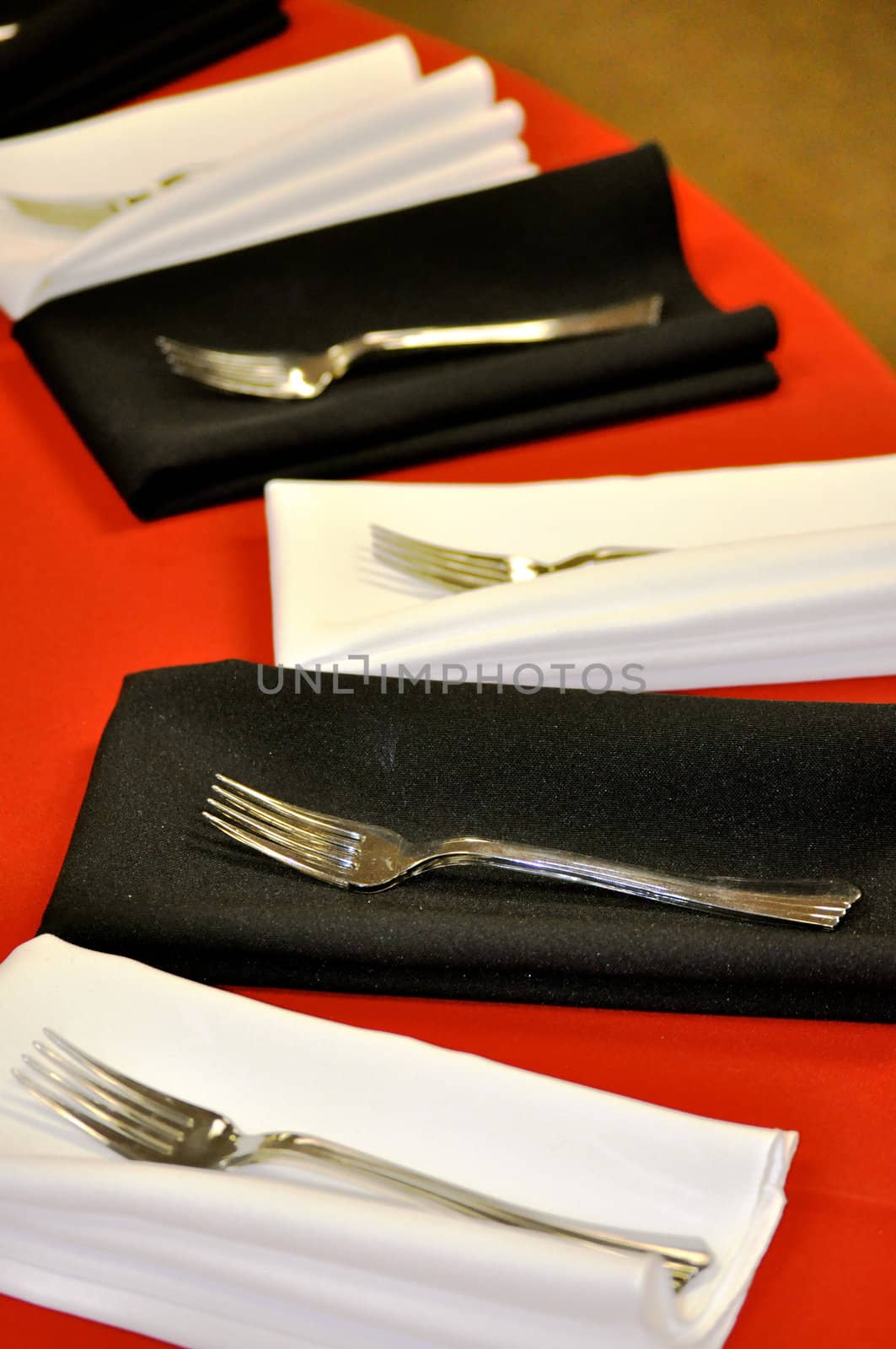 Fork place setting