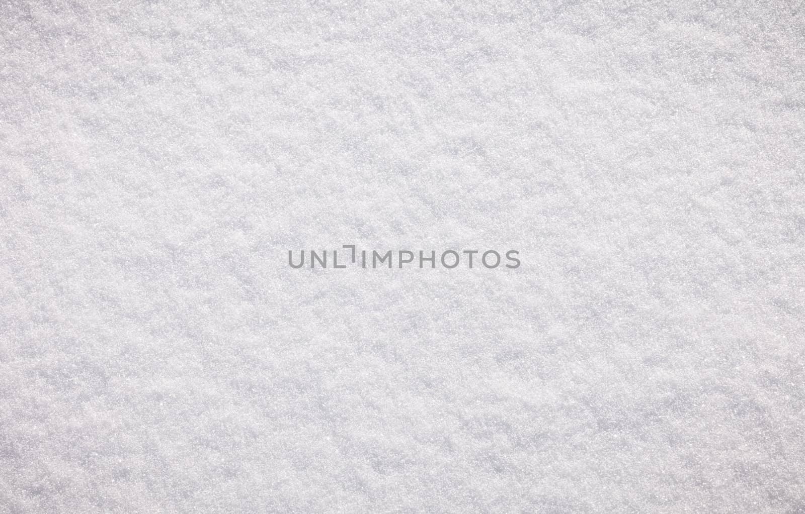 Snow texture details with natural winter light