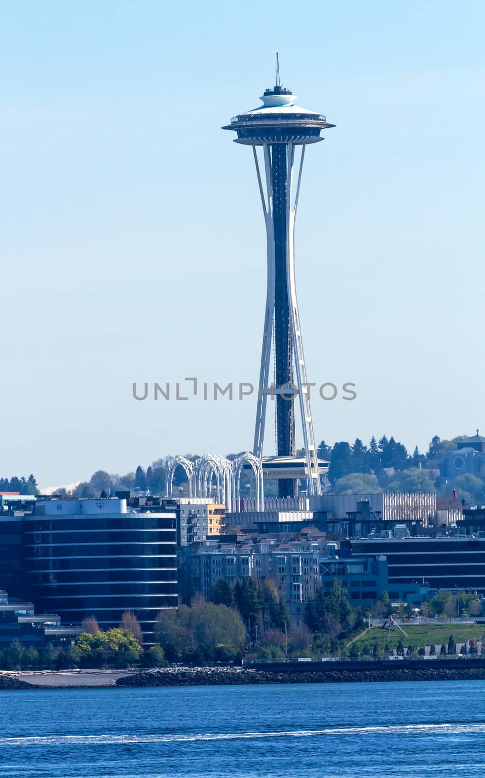 Seattle Tower Cityscape Buildings Washington by bill_perry