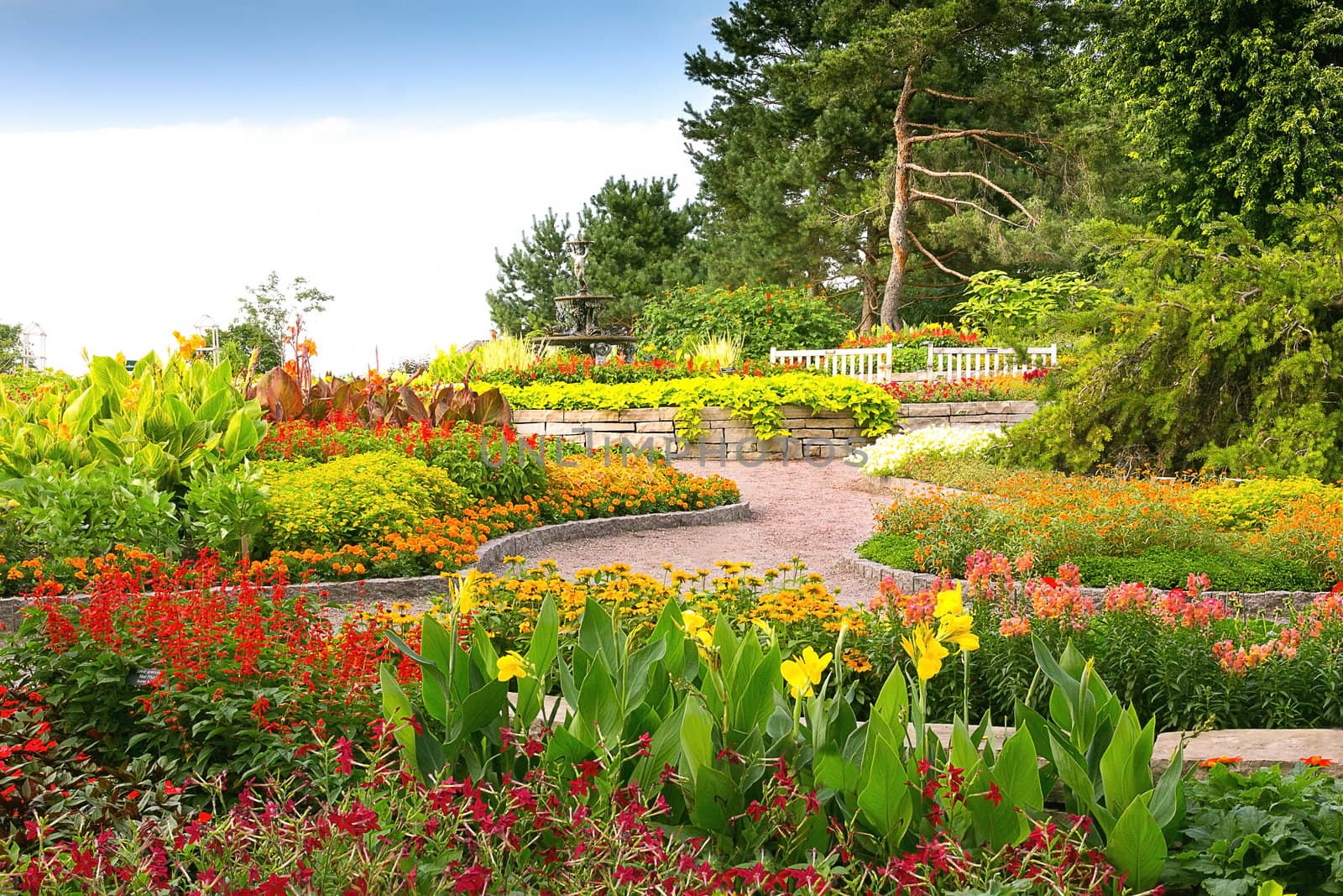 Formal Garden at Minnesota Landscape Arboretum