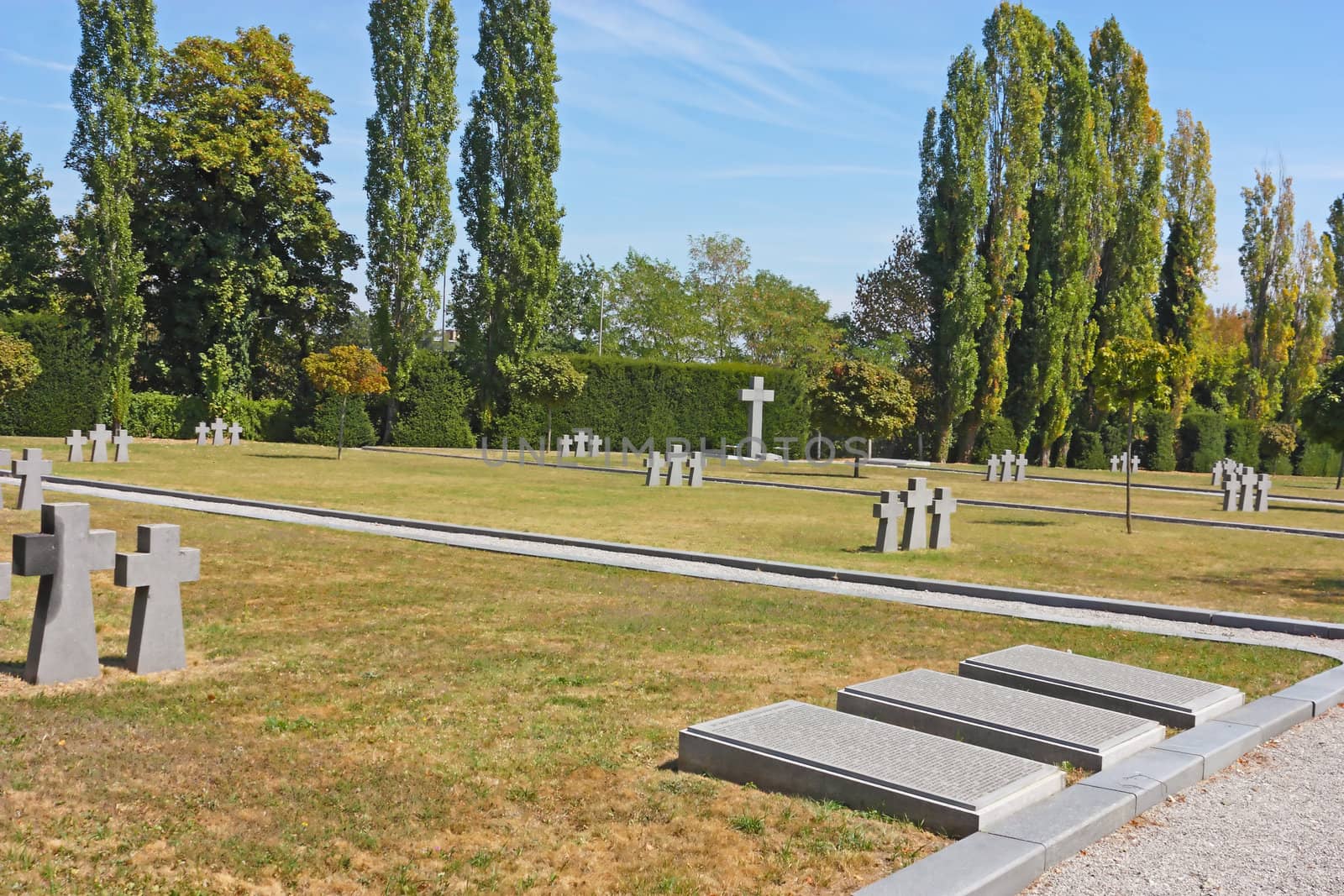 German cemetery from world war II, Mirogoj, Zagreb