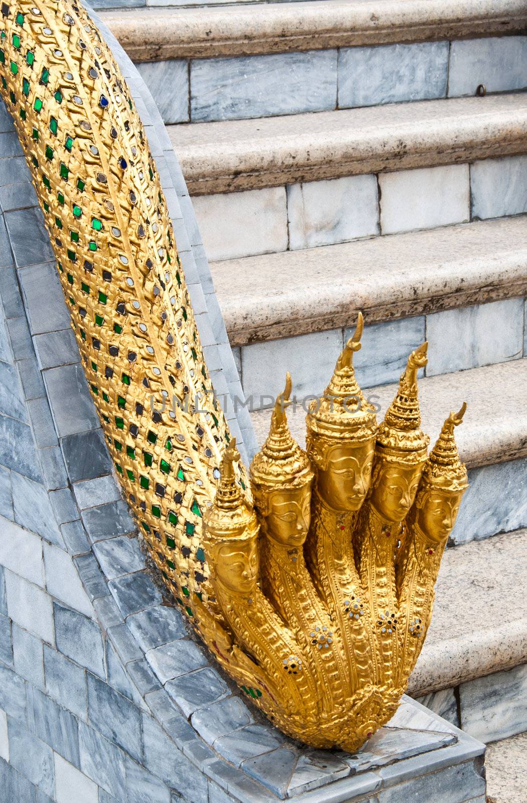 ancient sculpture in thai temple