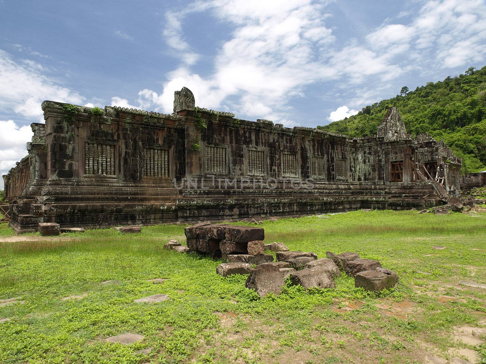 Vat Phou or Wat Phu is the UNESCO world heritage site in Southern Laos