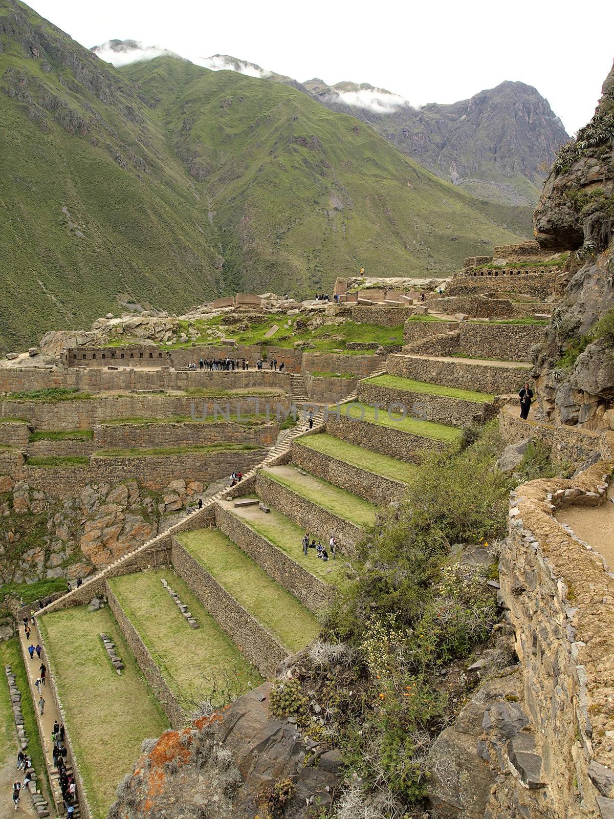 Ollantaytambo, the Inca Fortress in the heart of Peru