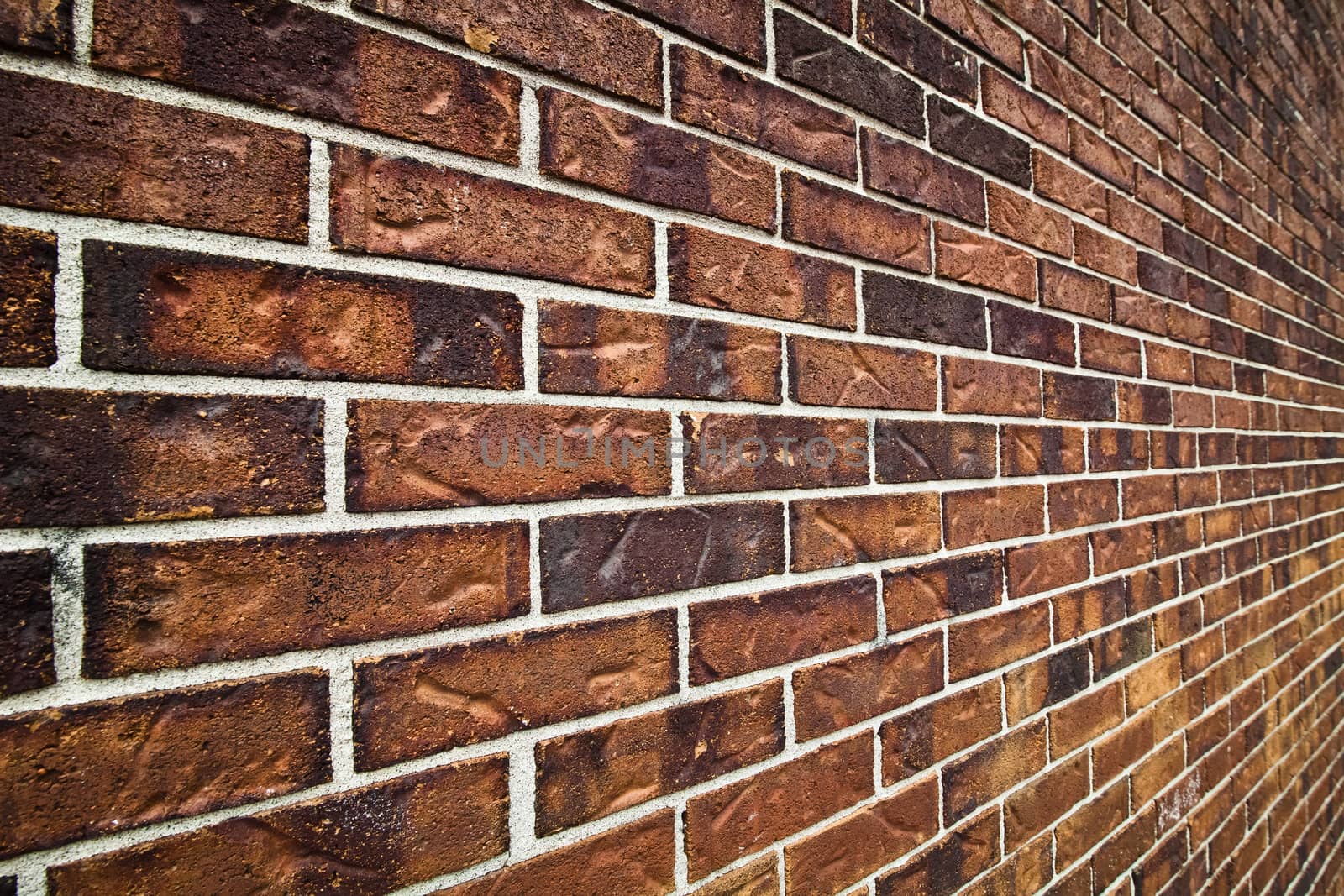 Brick wall detailed texture taken outdoor with natural sun light