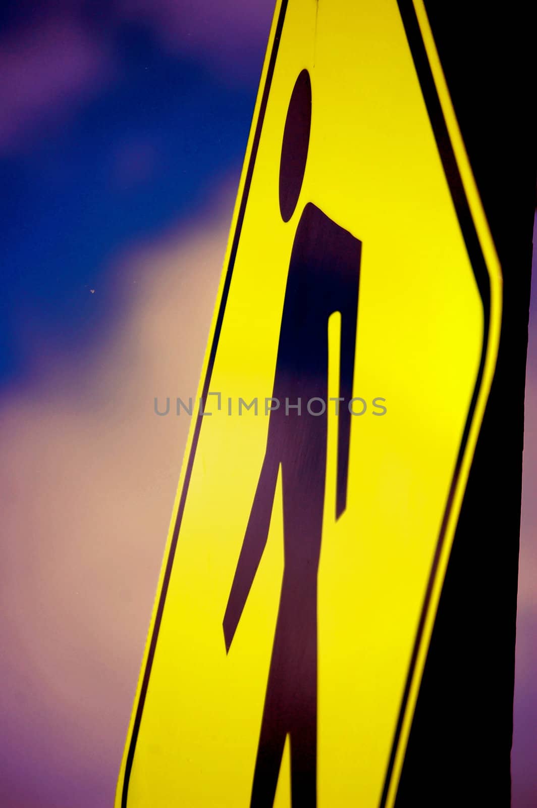 People Crossing Sign