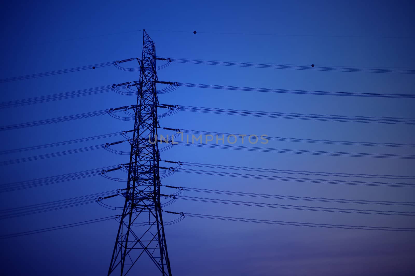 High voltage post
