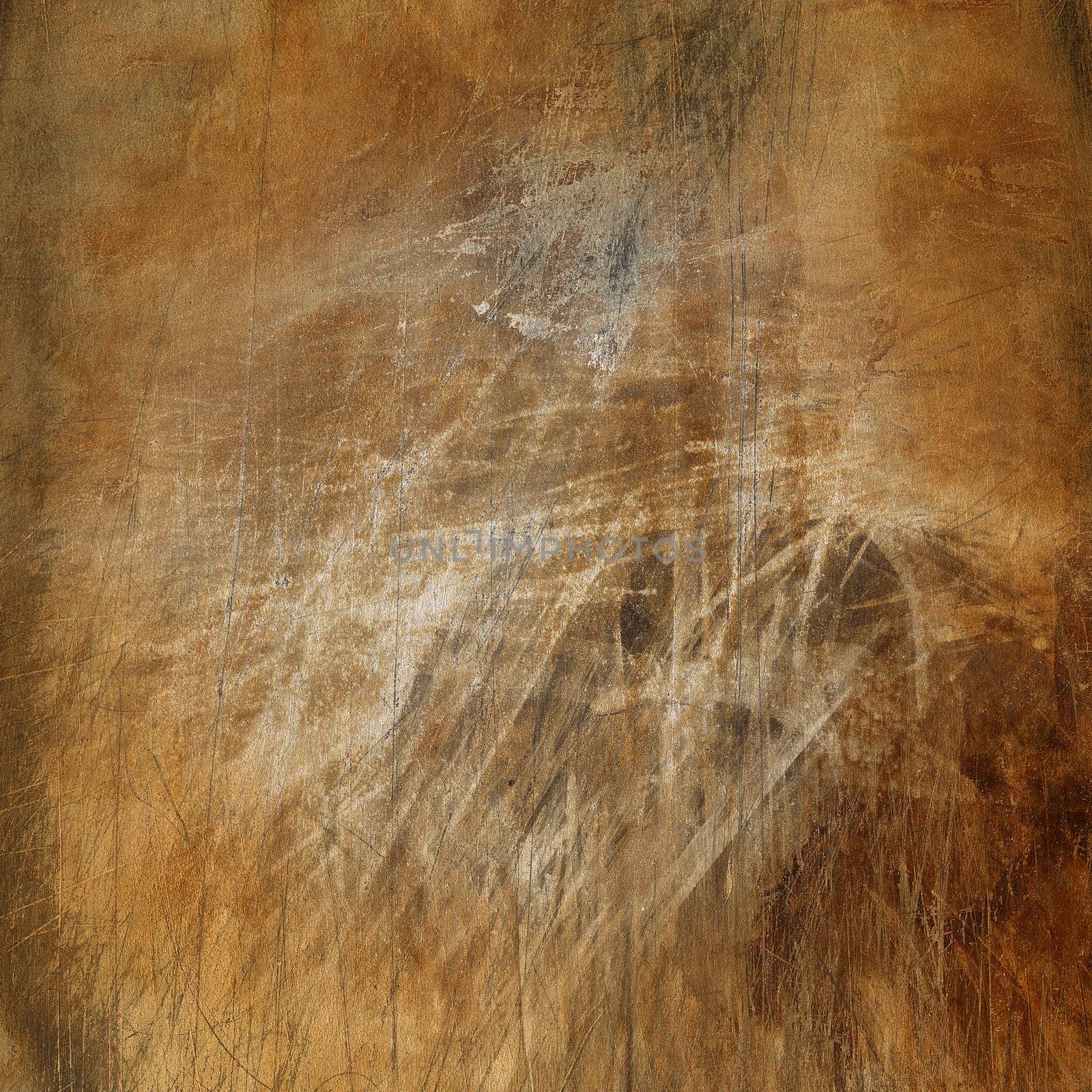 Brown grunge wall texture with space for text or image
