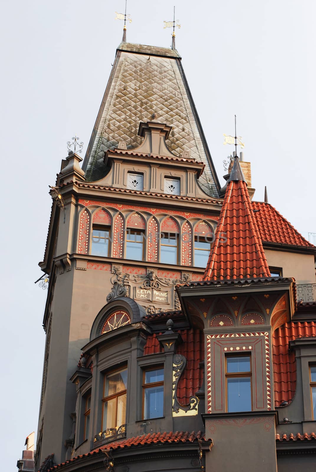 historic architecture in Prague