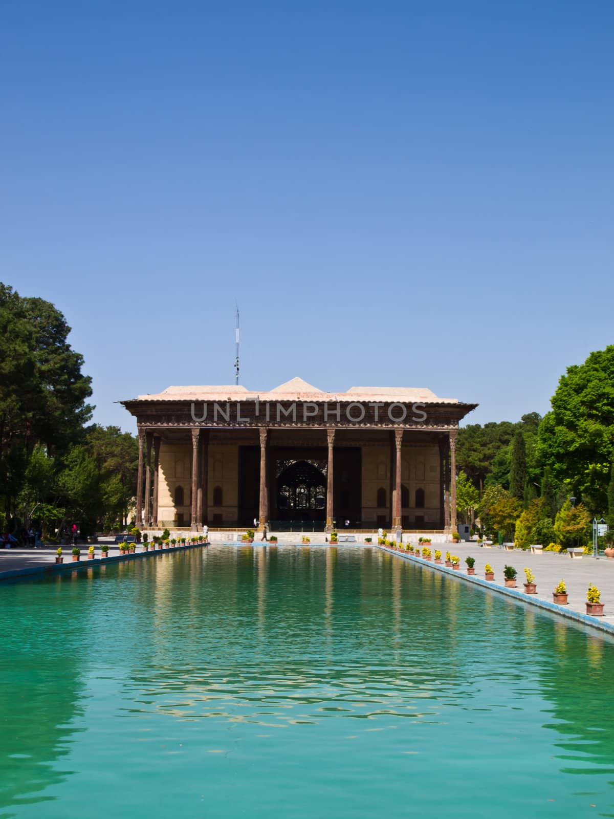 Chehel Sotoun (Sotoon) Palace built by Shah Abbas II, Esfahan , Isfahan, Iran