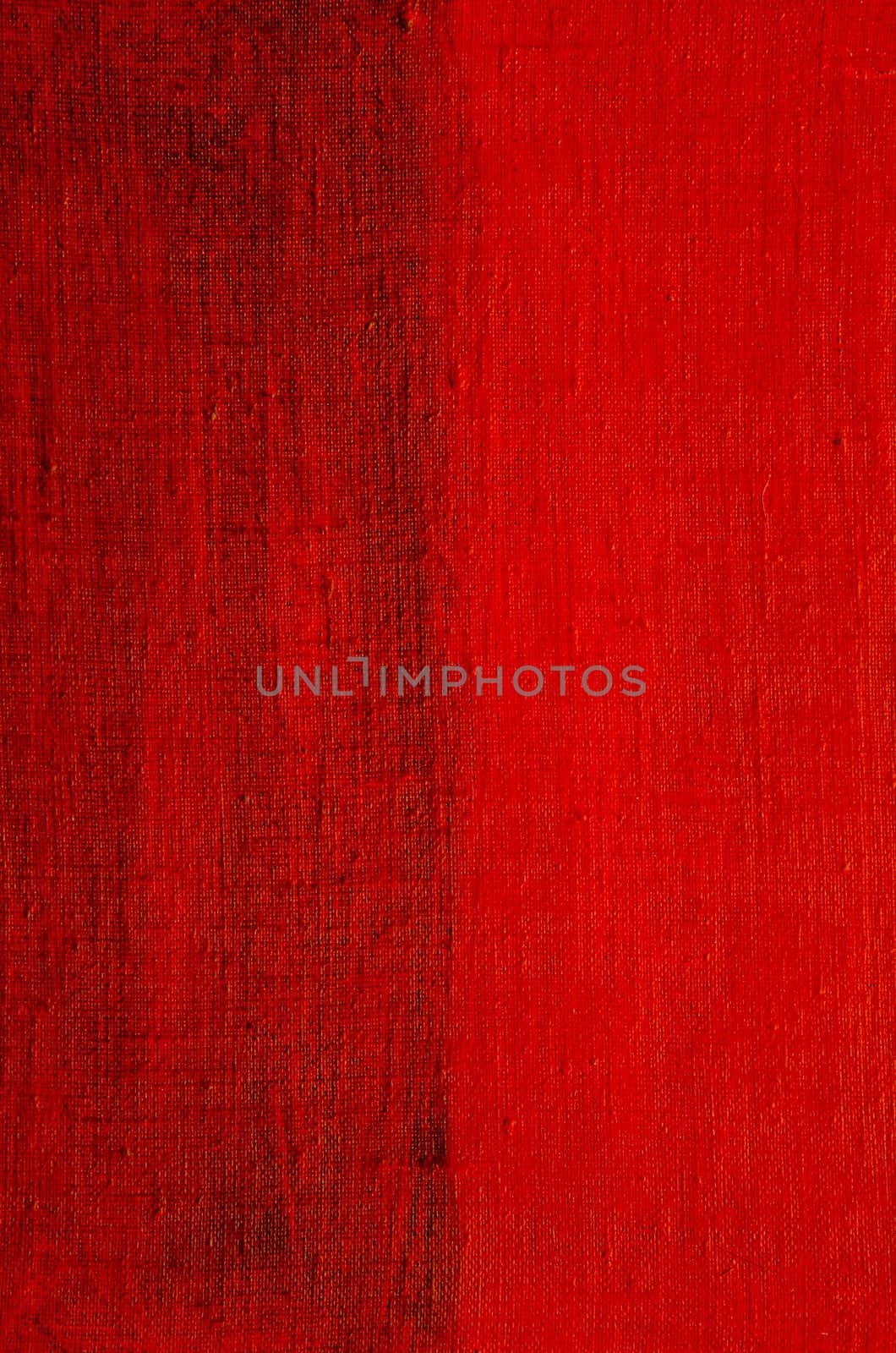 Material painted in red color. Painted background backdrop.